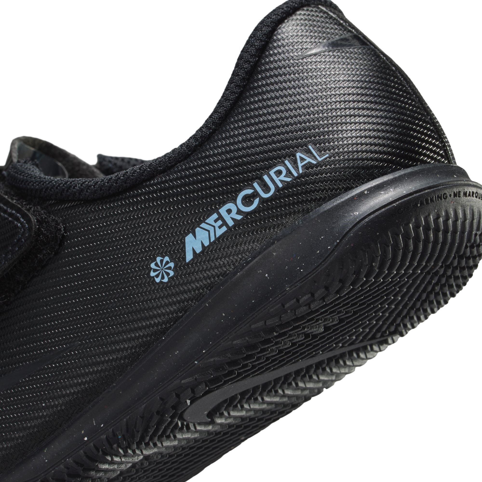 Black/Blue - Nike - Mercurial Vapor 16 Club Childrens Indoor Football Boots - 8