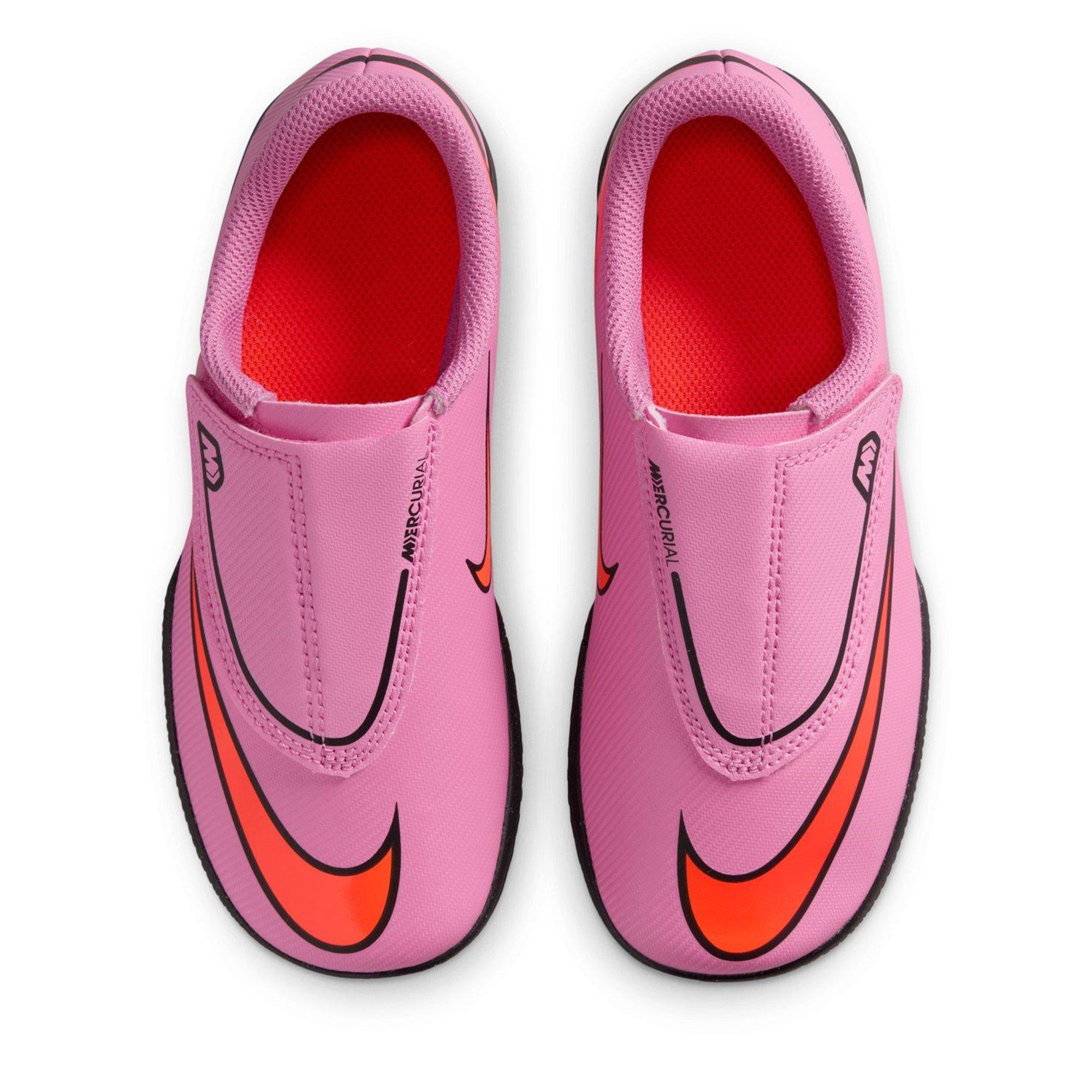 Pink/Black - Nike - Mercurial Vapor 16 Club Childrens Indoor Football Boots - 6