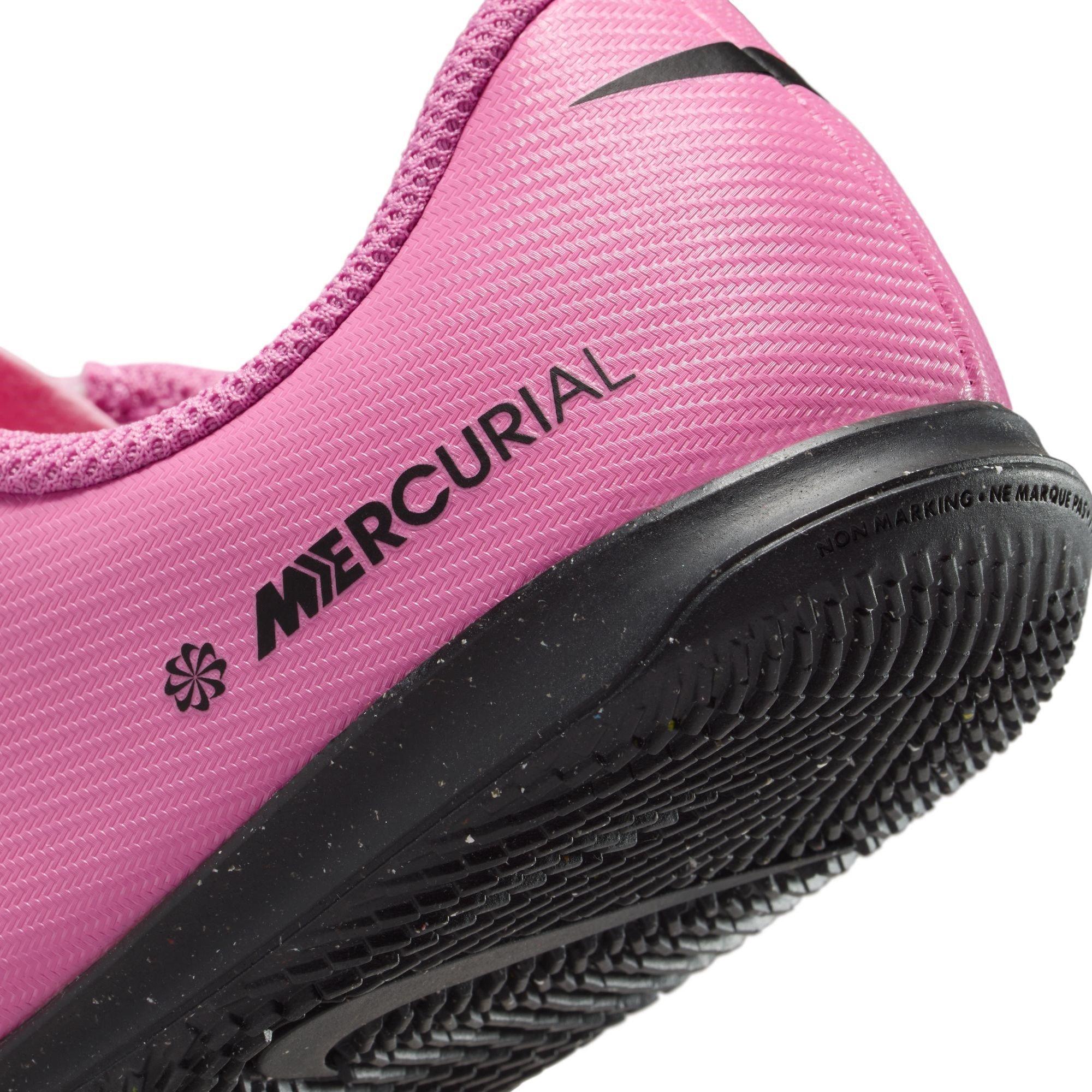 Pink/Black - Nike - Mercurial Vapor 16 Club Childrens Indoor Football Boots - 8