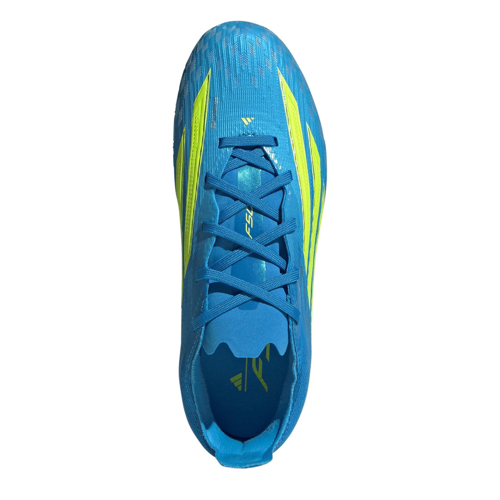 Blue/Yellow - adidas - F50 Elite Childrens Firm Ground Football Boots - 5