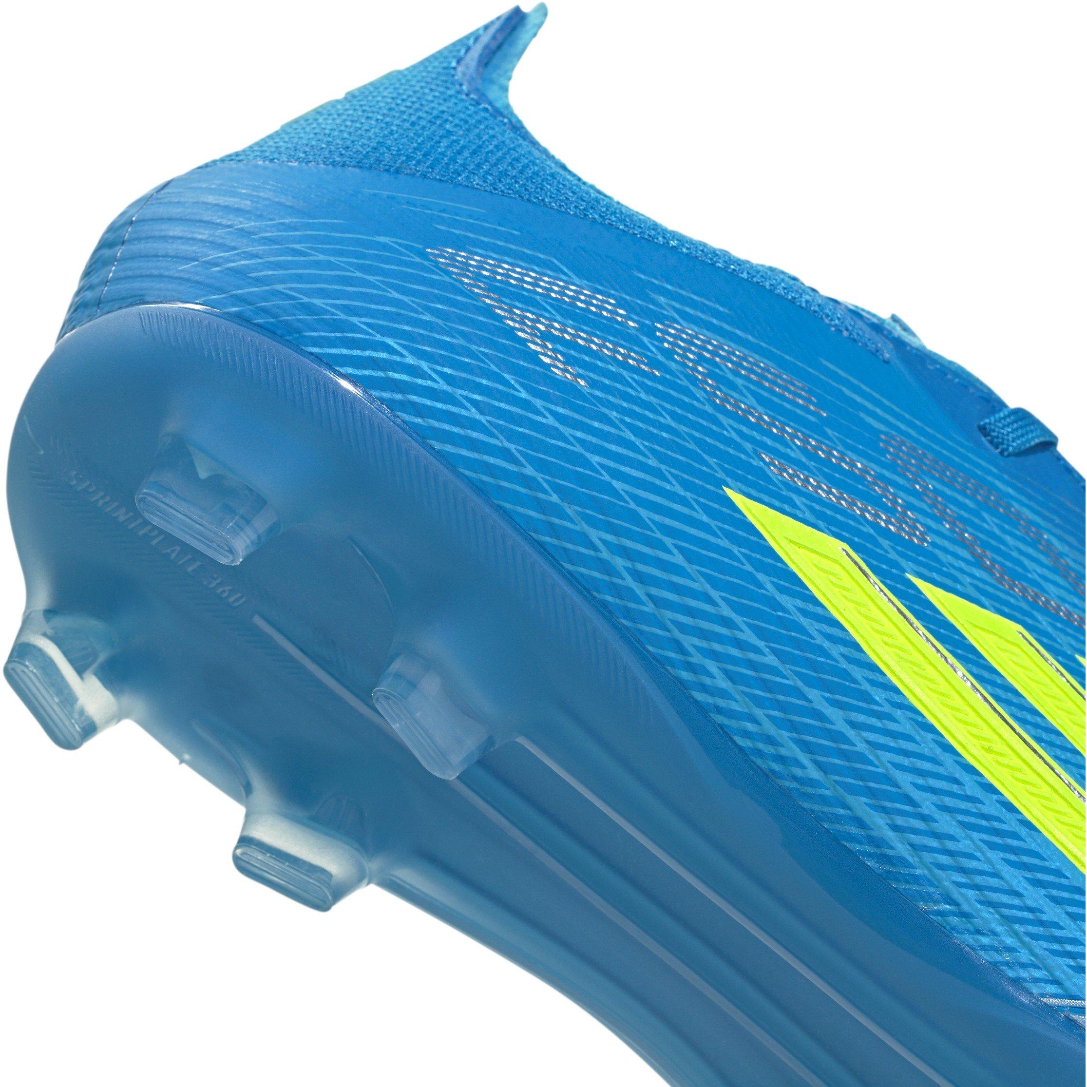 Blue/Yellow - adidas - F50 Elite Childrens Firm Ground Football Boots - 7