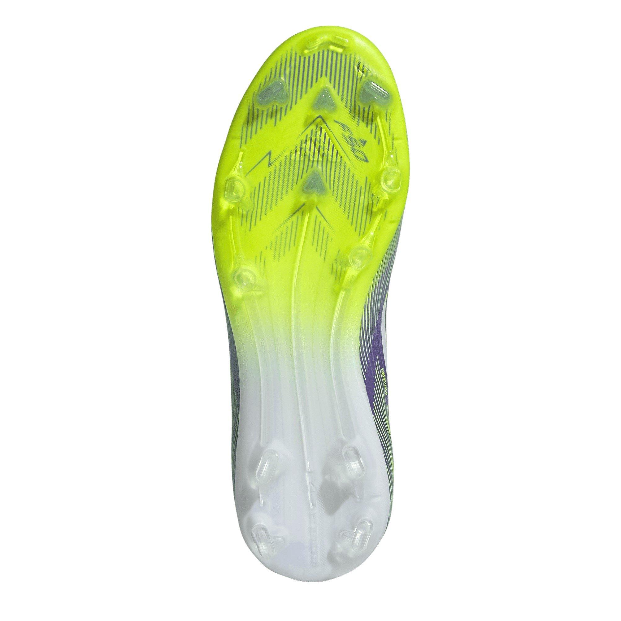 Purple/White - adidas - F50 Elite Childrens Firm Ground Football Boots - 6