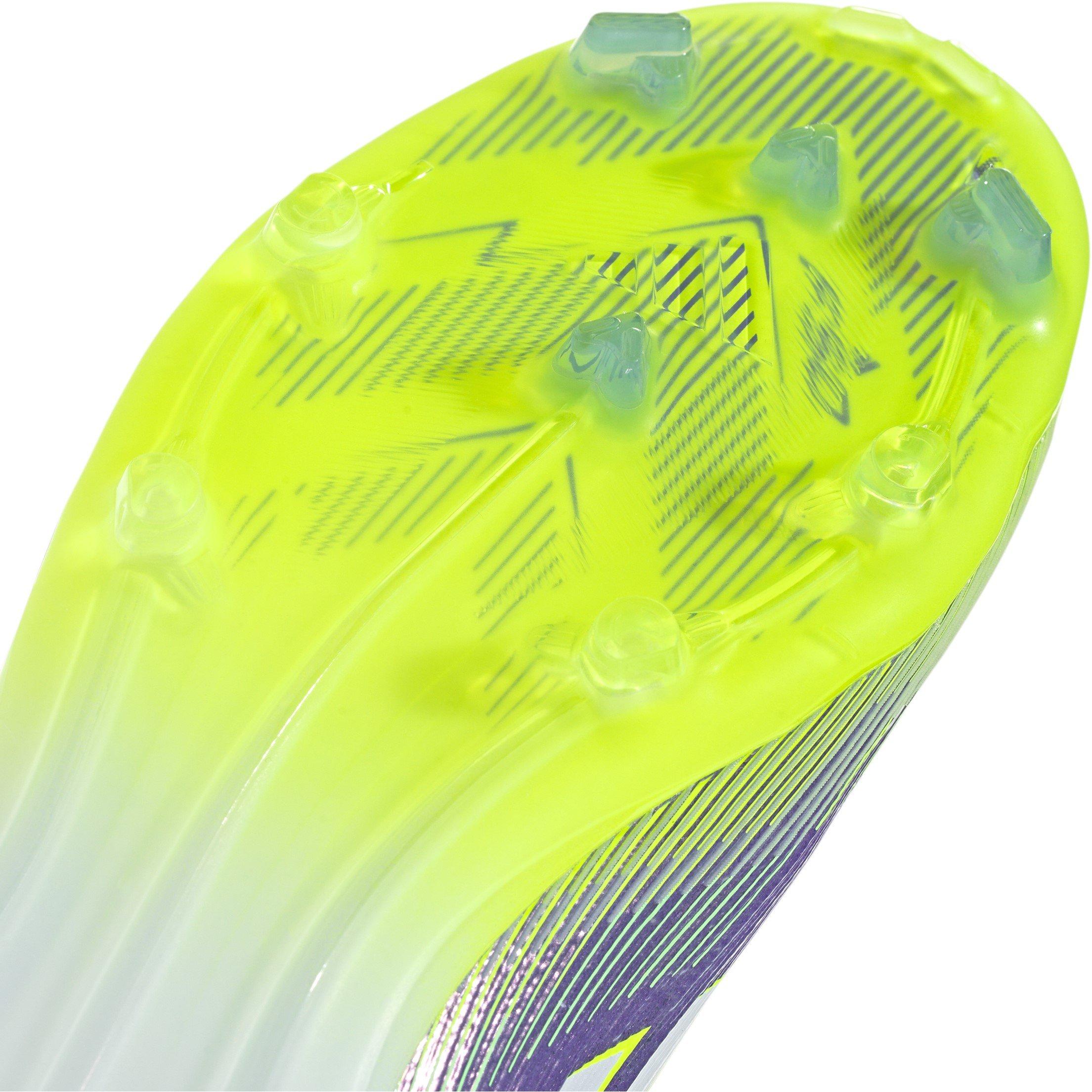 Purple/White - adidas - F50 Elite Childrens Firm Ground Football Boots - 7