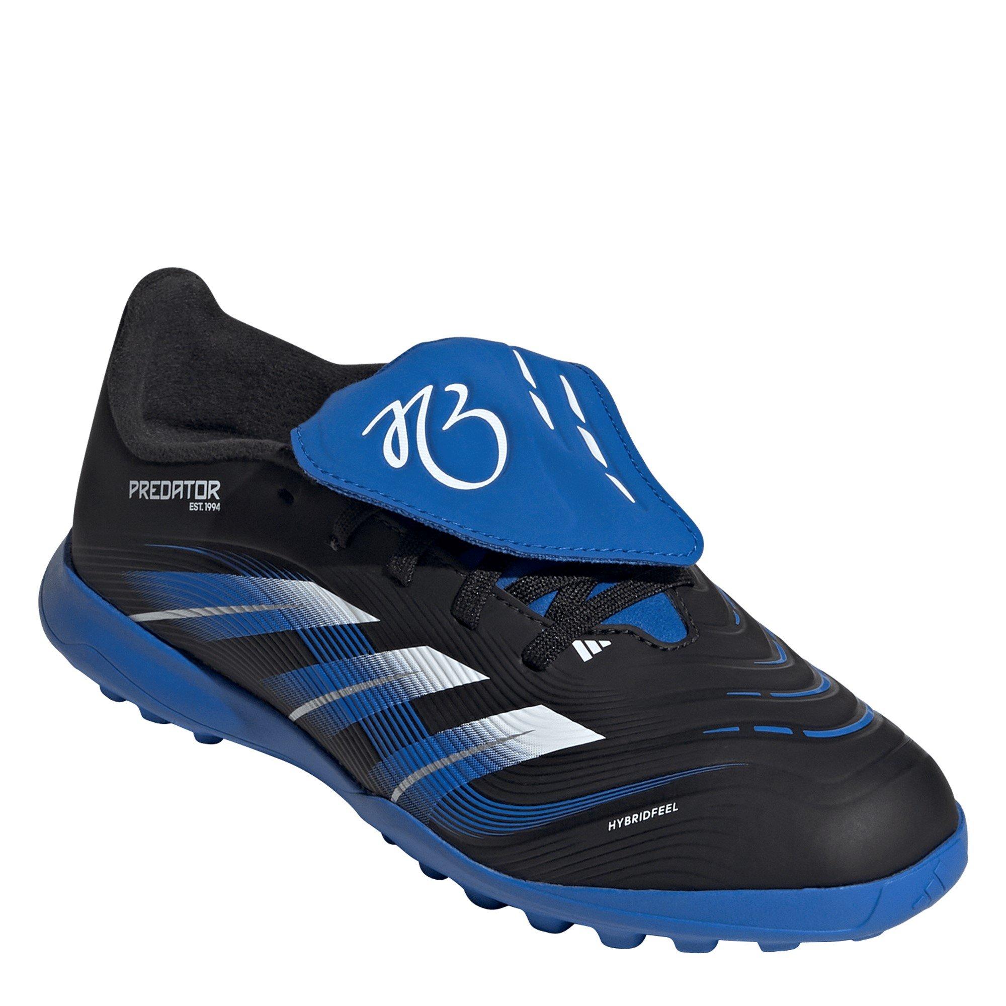 Black/Blue - adidas - Pred .3 Astro Turf Football Boot - 3