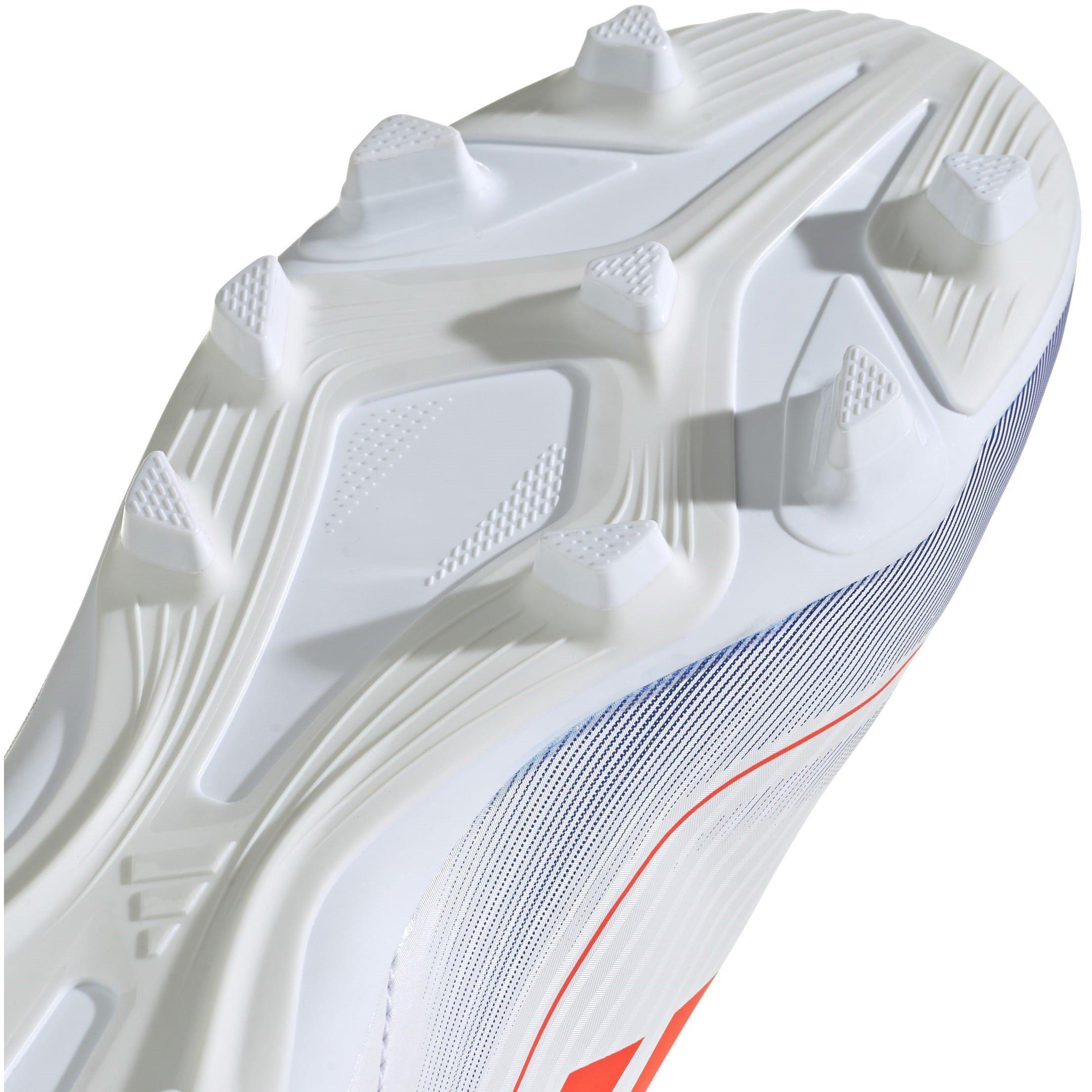 Blanc/Rouge/Bleu - adidas - F50 Club Childrens Firm Ground Football Boots - 7