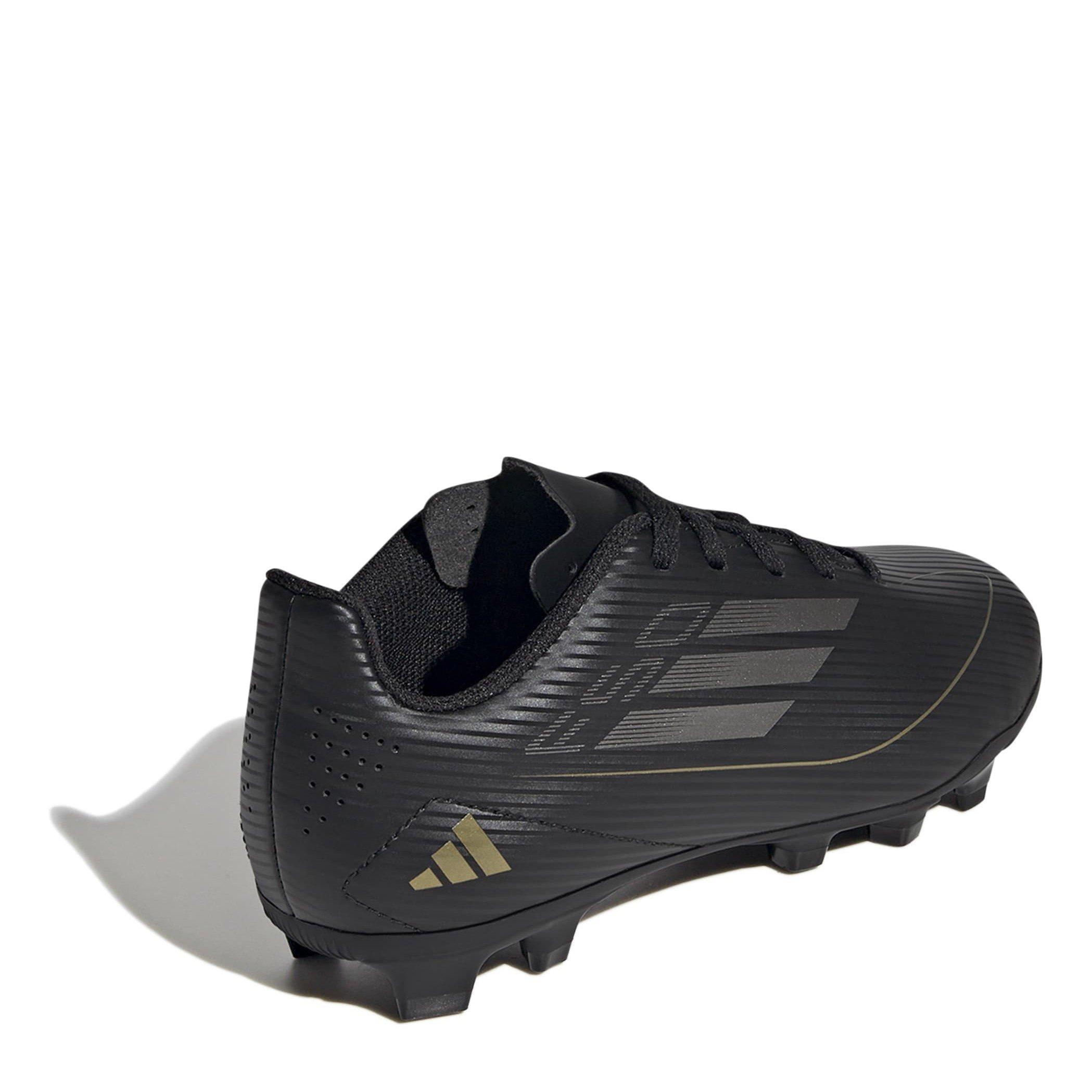 Preto/Prata - adidas - F50 Club Childrens Firm Ground Football Boots - 4