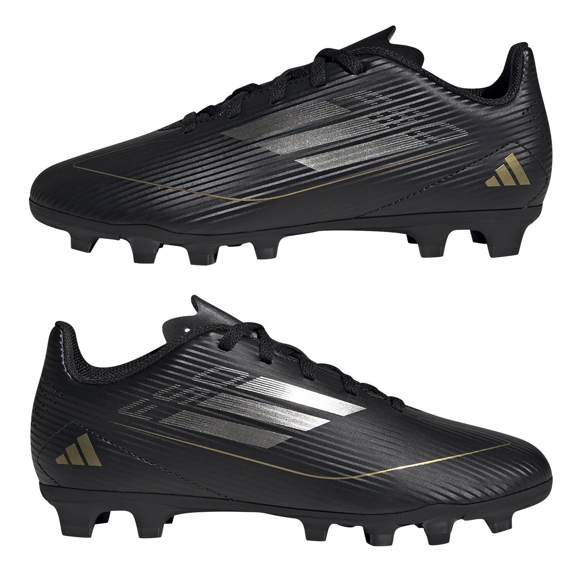 Preto/Prata - adidas - F50 Club Childrens Firm Ground Football Boots - 9