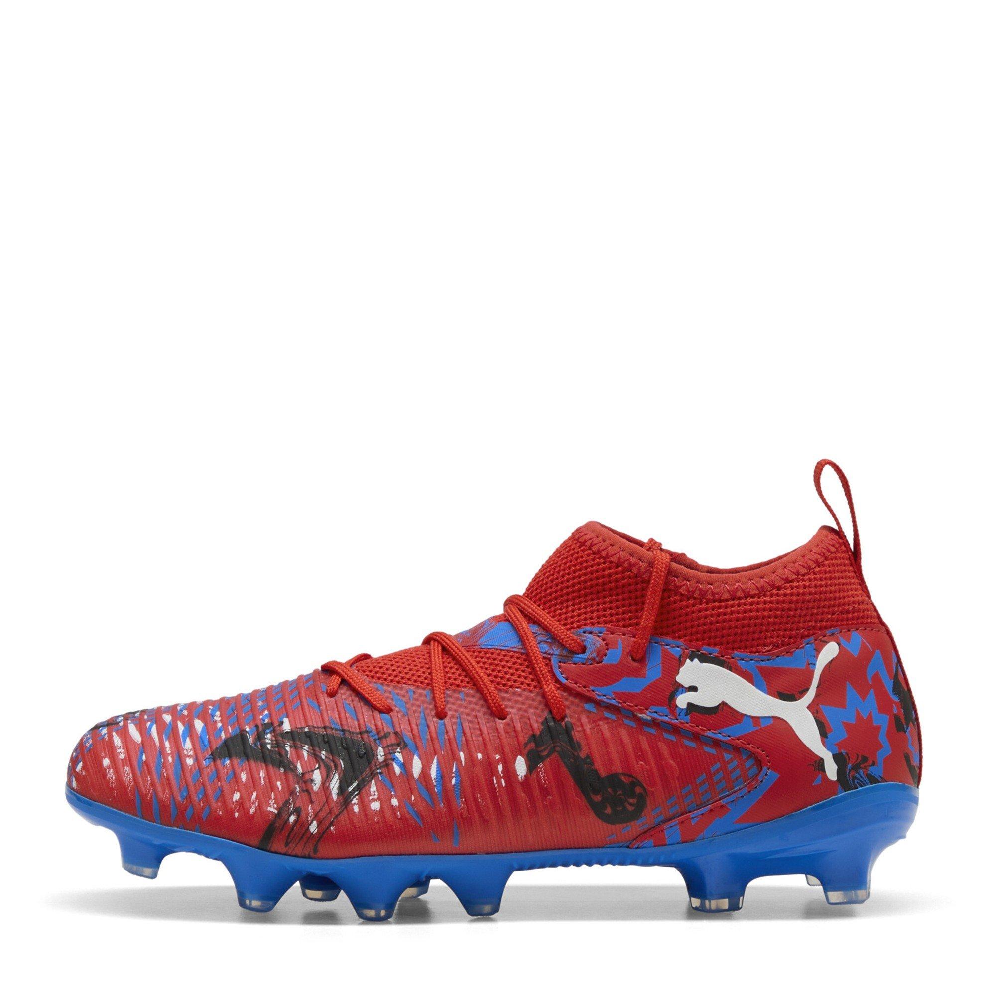 RED-BLACK-BLUE - Puma - Puma JR FUT 8 MT PM Ch61 - 2