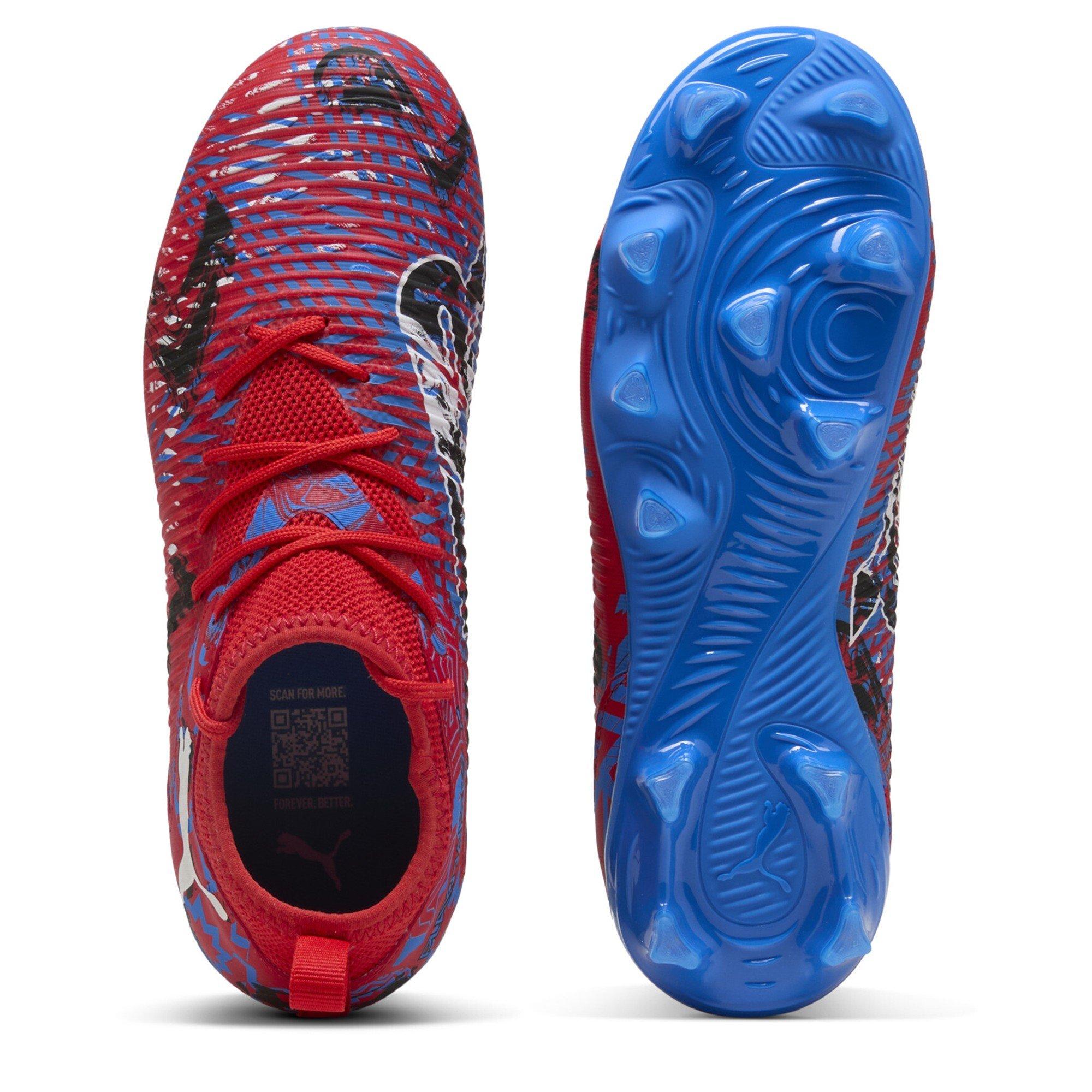 RED-BLACK-BLUE - Puma - Puma JR FUT 8 MT PM Ch61 - 3