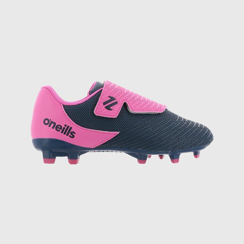 Azul marino/rosa - ONeills - Meteor V Firm Ground Football Boots Child - 2