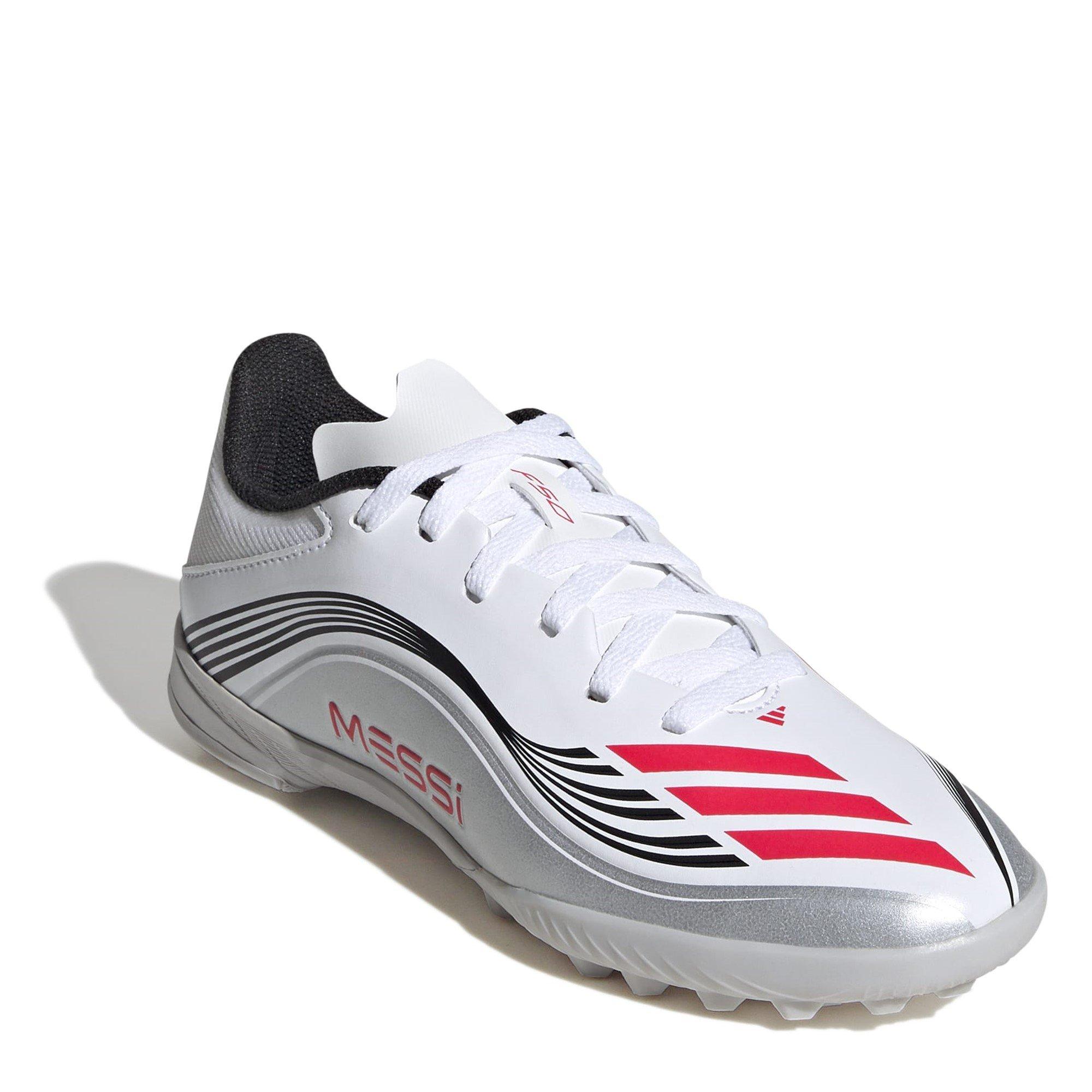 White/Red - adidas - F50 League Childrens Astro Turf Football Boots - 3