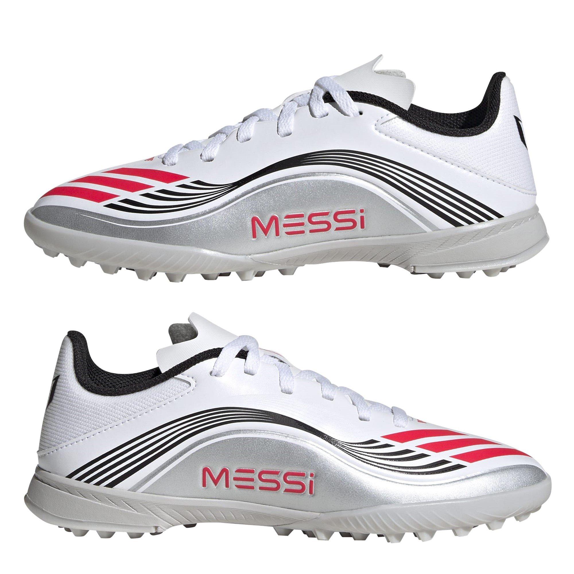 White/Red - adidas - F50 League Childrens Astro Turf Football Boots - 9