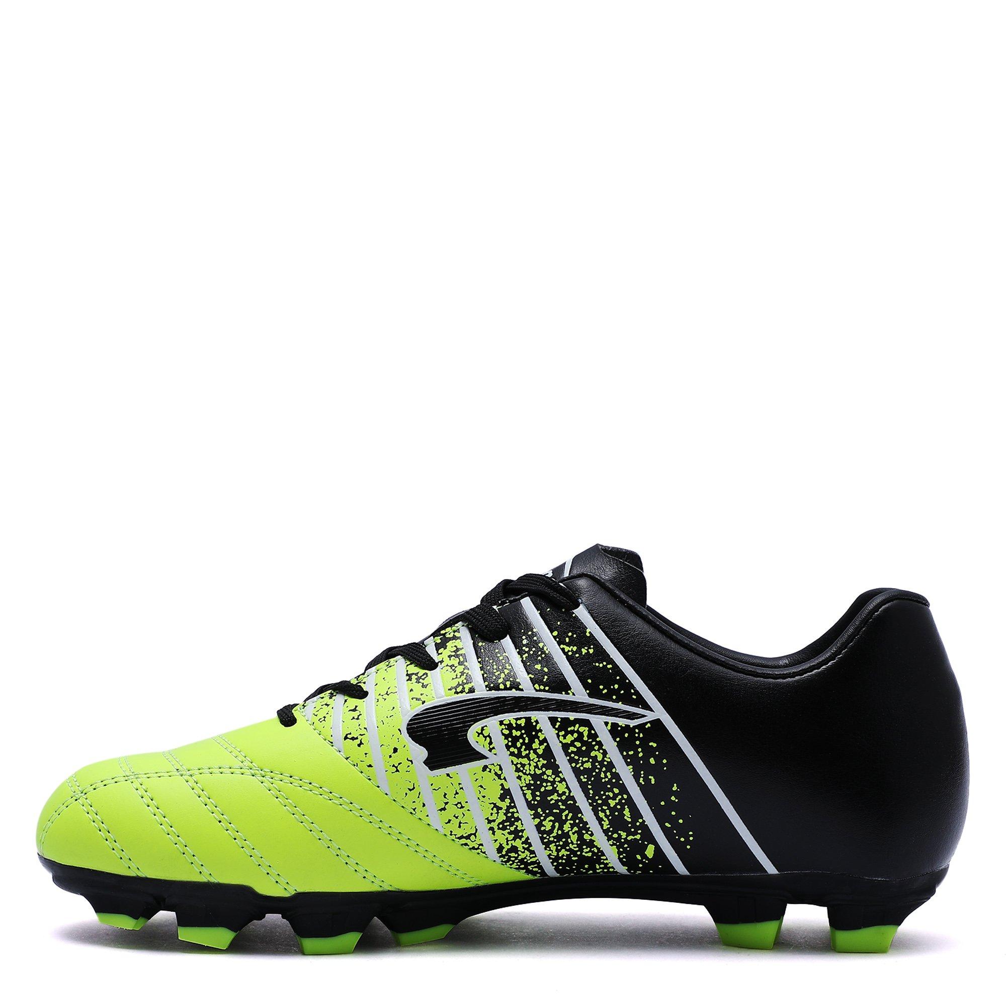 N.Green/Black - Kronos - IGABE 2 Junior Firm Ground Football Boots - 2