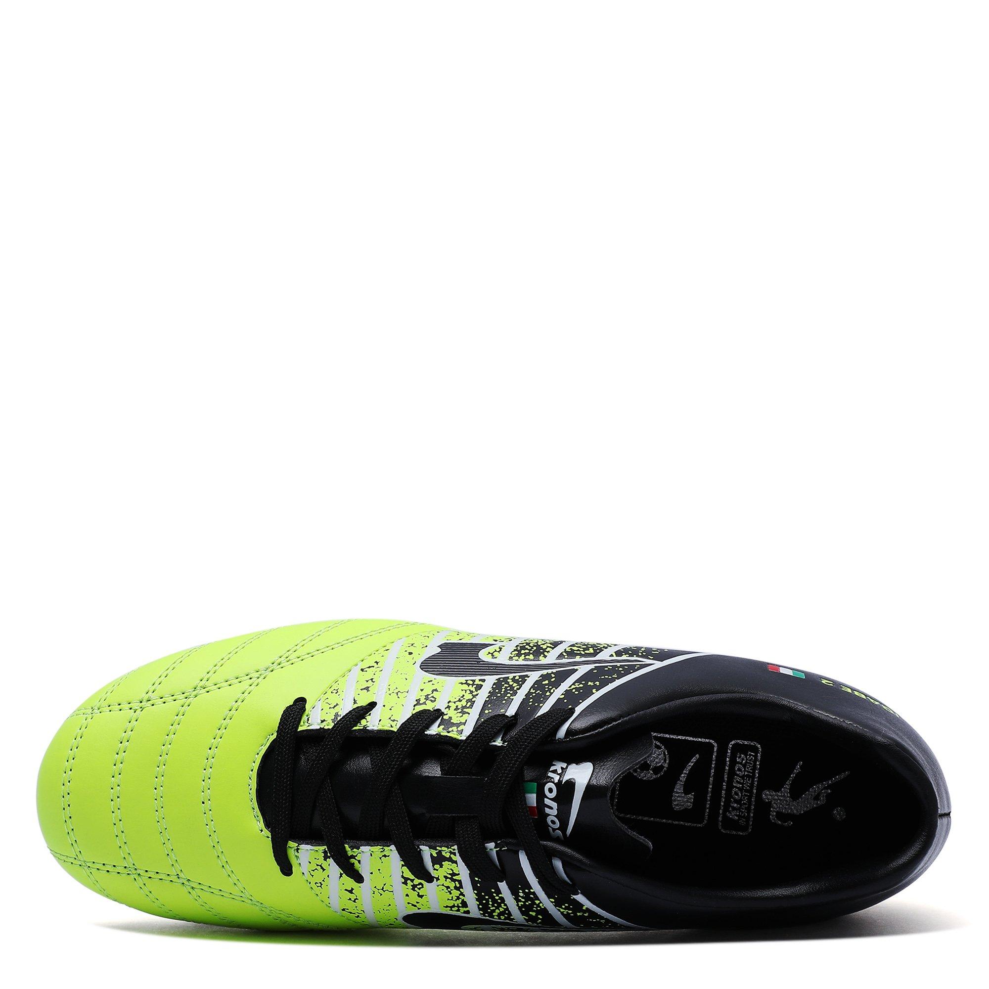 N.Green/Black - Kronos - IGABE 2 Junior Firm Ground Football Boots - 3