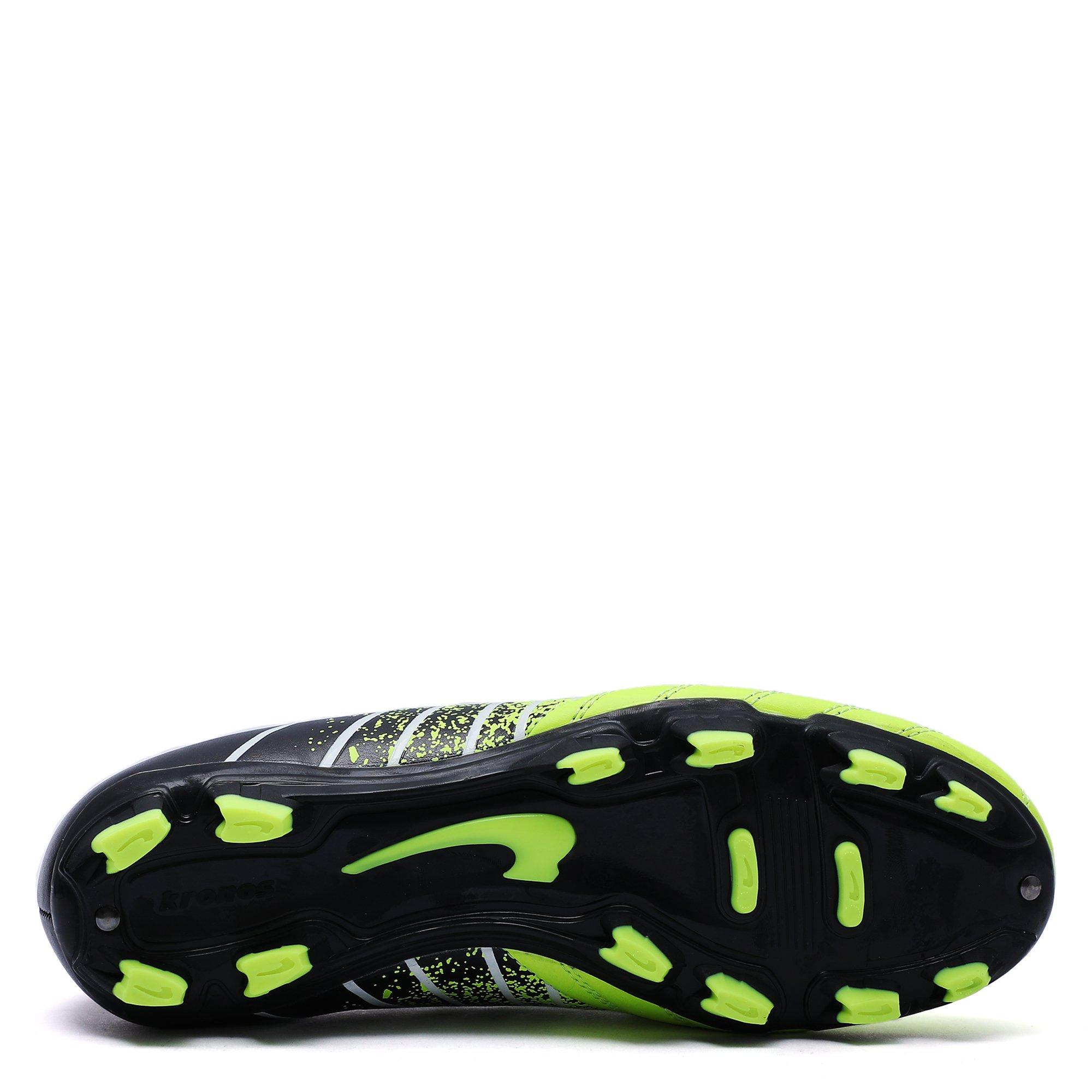 N.Green/Black - Kronos - IGABE 2 Junior Firm Ground Football Boots - 4