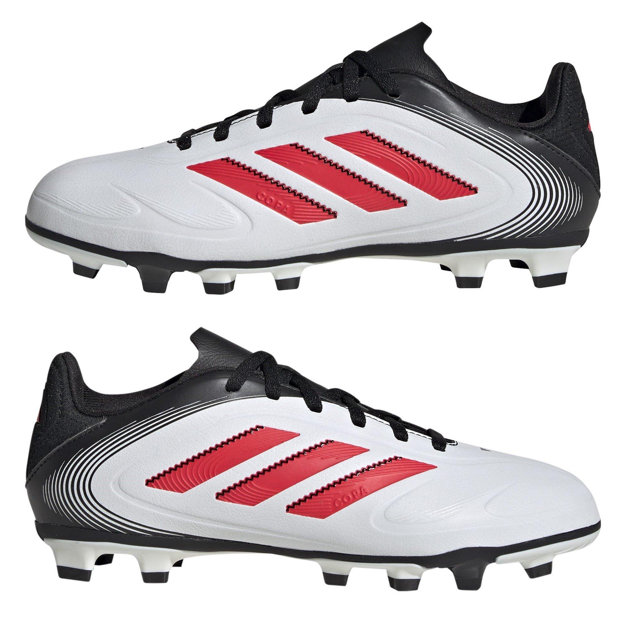 White/Red - adidas - Copa Pure 3 Club Childrens Firm Ground Football Boots - 9
