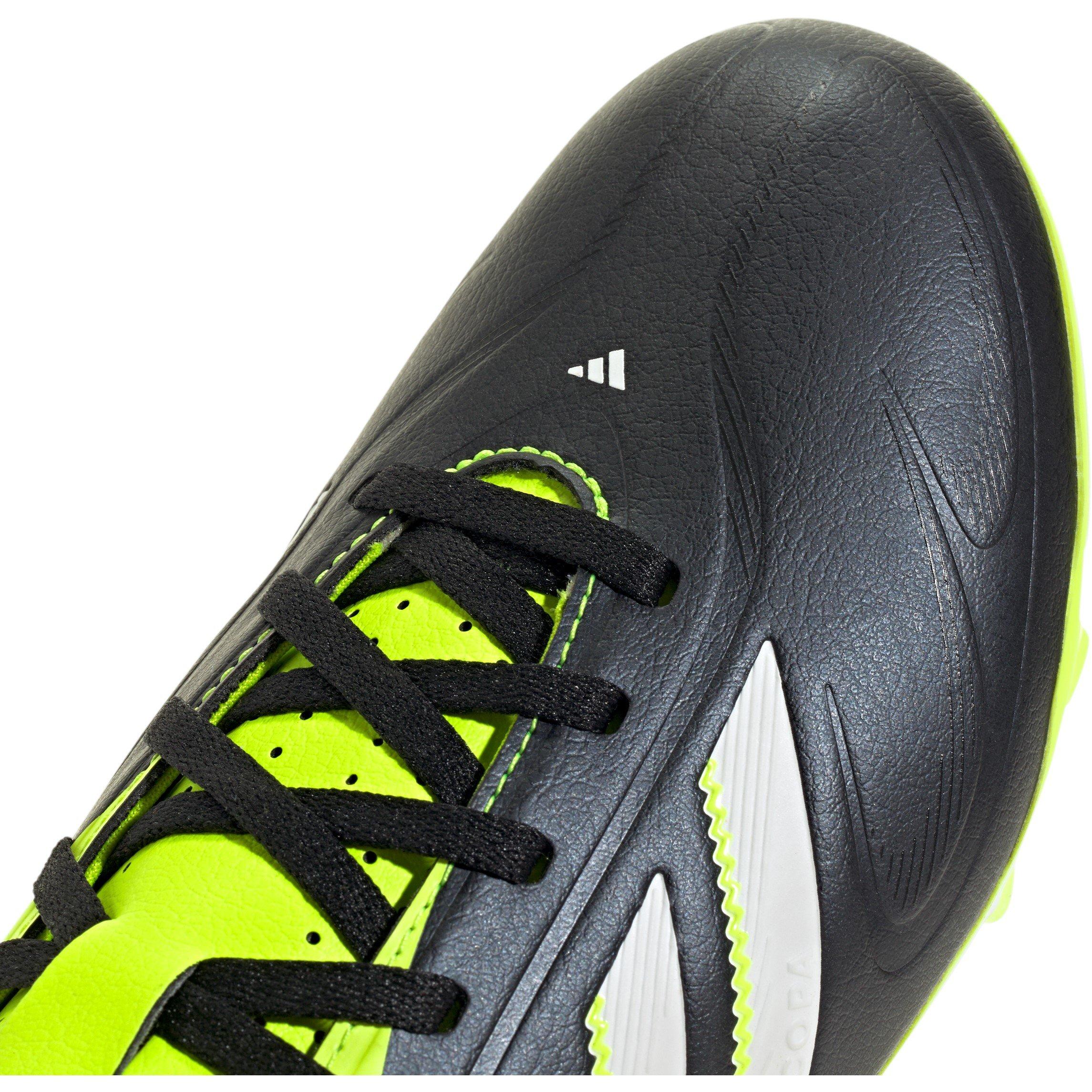 Black/Lemon - adidas - Copa Pure 3 Club Childrens Firm Ground Football Boots - 7