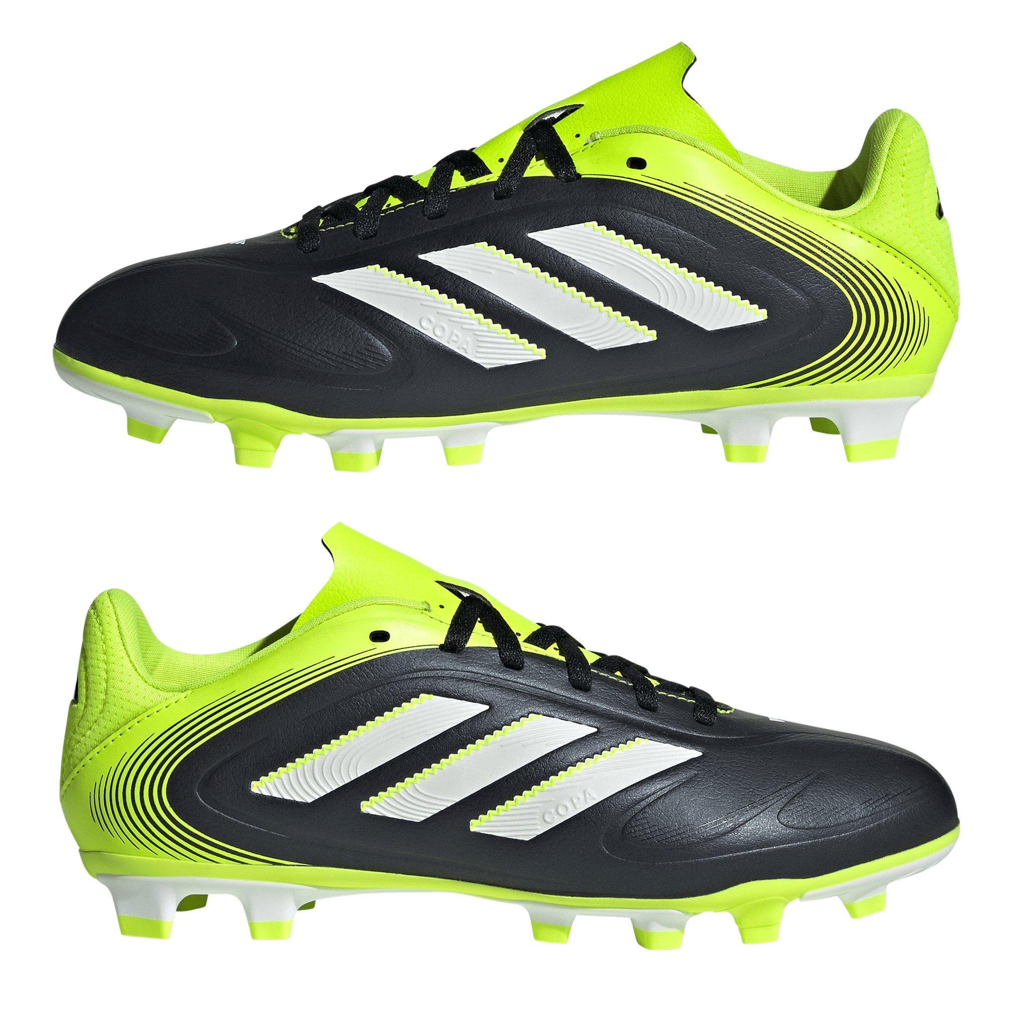 Black/Lemon - adidas - Copa Pure 3 Club Childrens Firm Ground Football Boots - 9