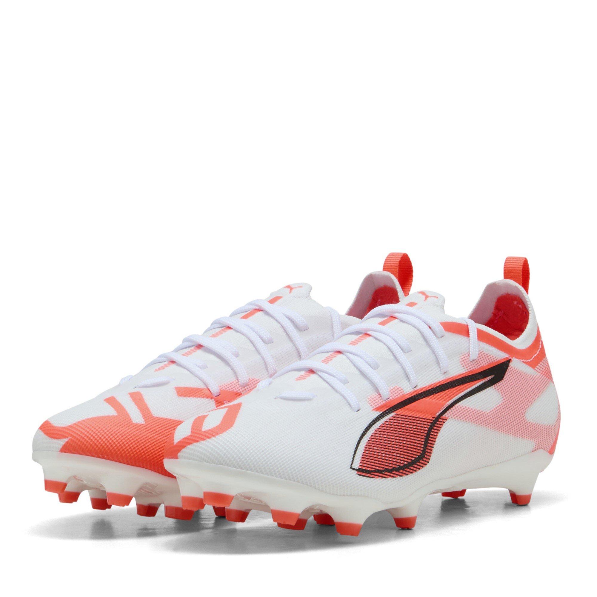 Puma White - Puma - Unisex Kids Ultra Pro Firm Ground Football Boots - 1