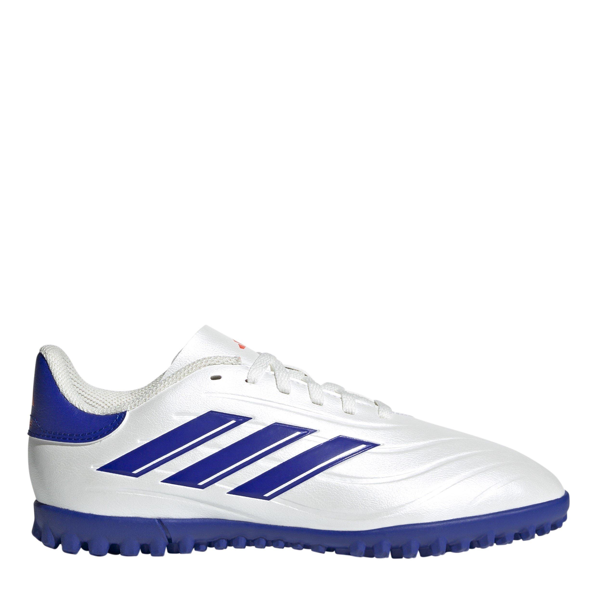 White/Blue/Red - adidas - Kids' Copa Pure Club Astro Turf Football Boots - 1