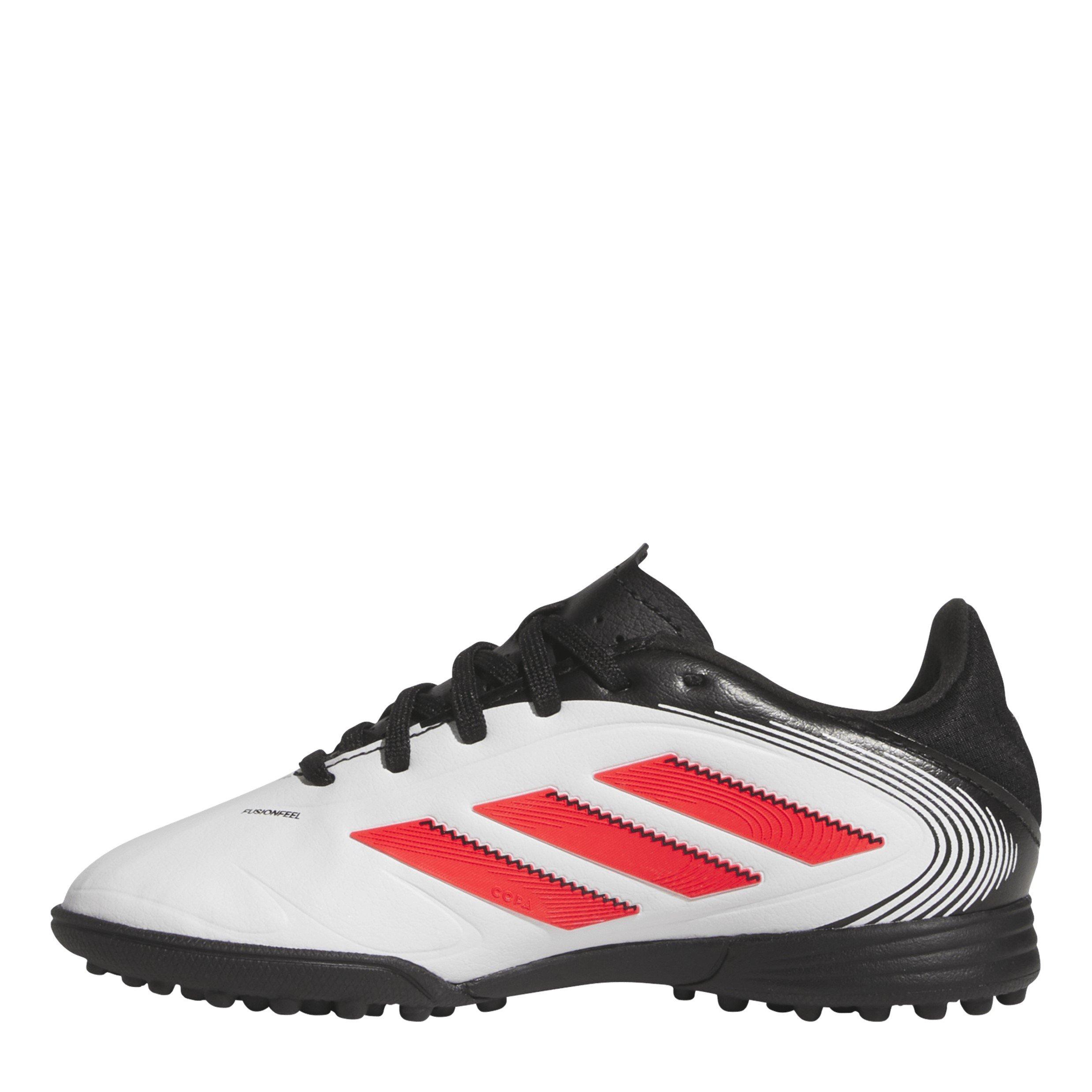 Branco/Vermelho/Preto - adidas - Kids' Copa Pure 3 League Astro Turf Football Boots - 2