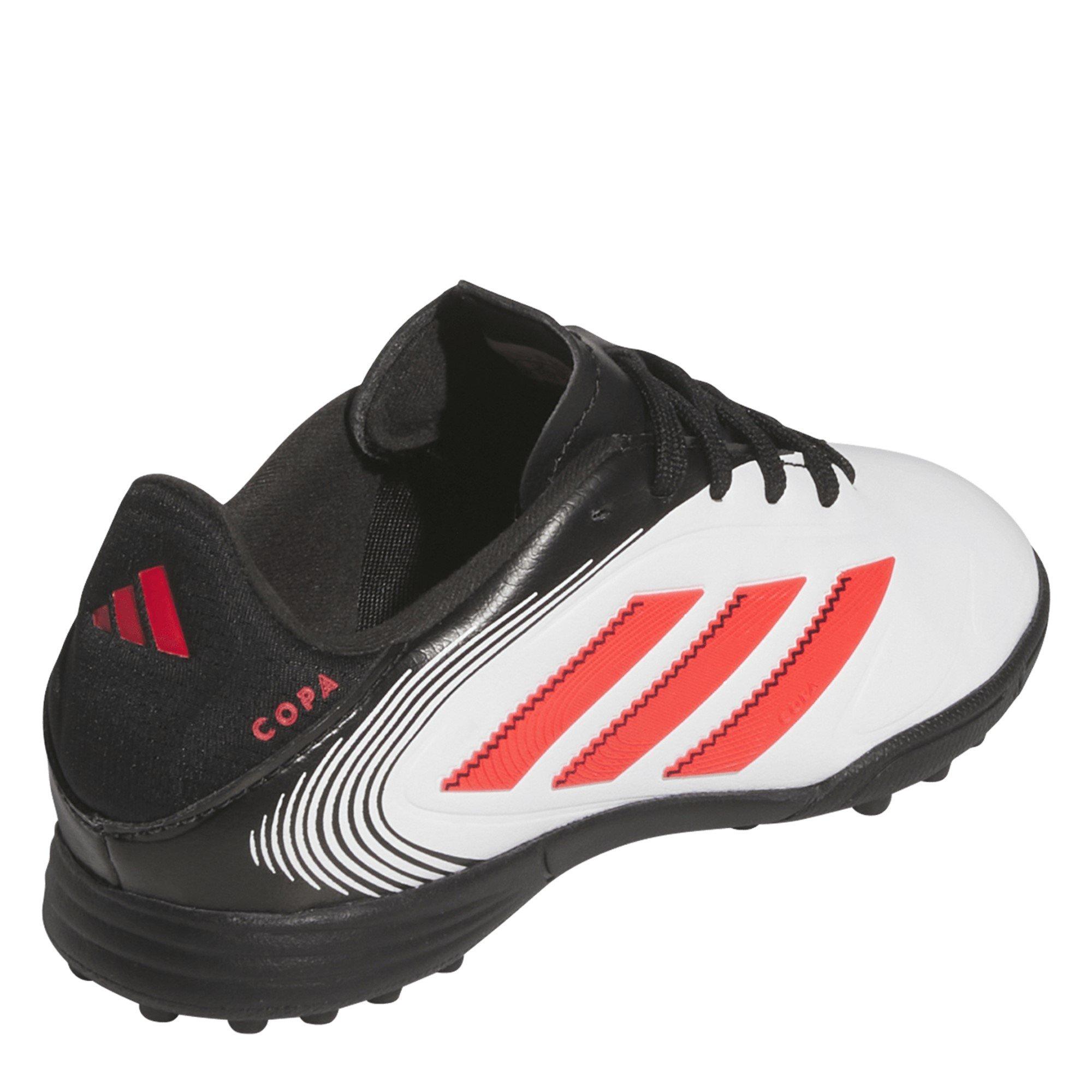 Branco/Vermelho/Preto - adidas - Kids' Copa Pure 3 League Astro Turf Football Boots - 4