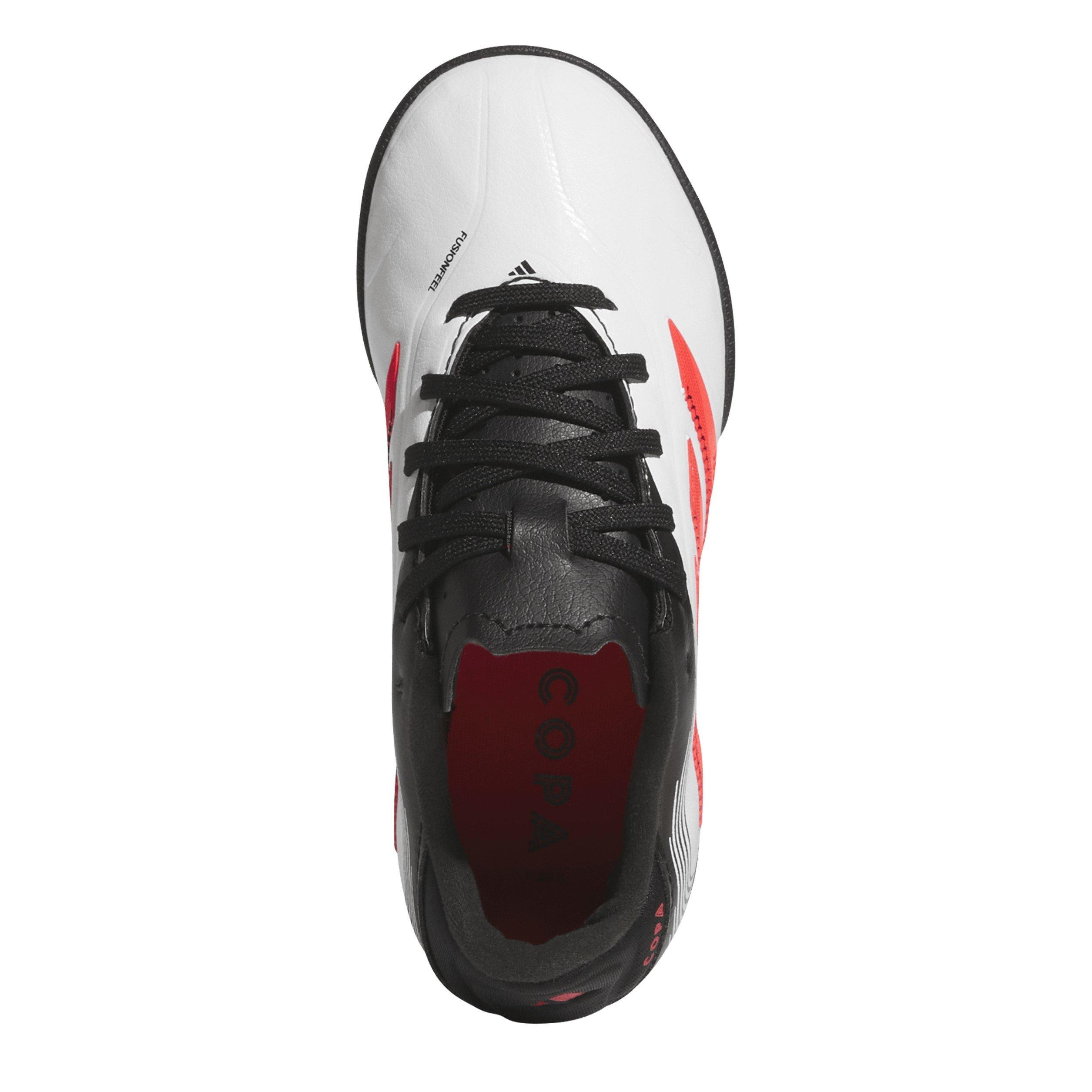 Branco/Vermelho/Preto - adidas - Kids' Copa Pure 3 League Astro Turf Football Boots - 5