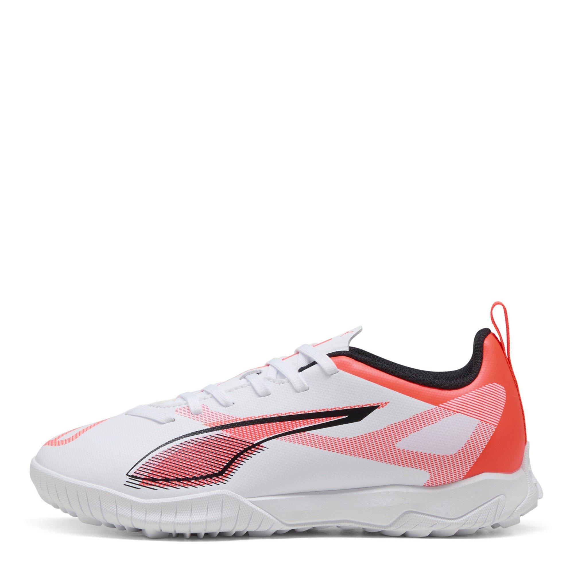 White/Red - Puma - Kids' Ultra Play Astro Turf Football Boot - 2