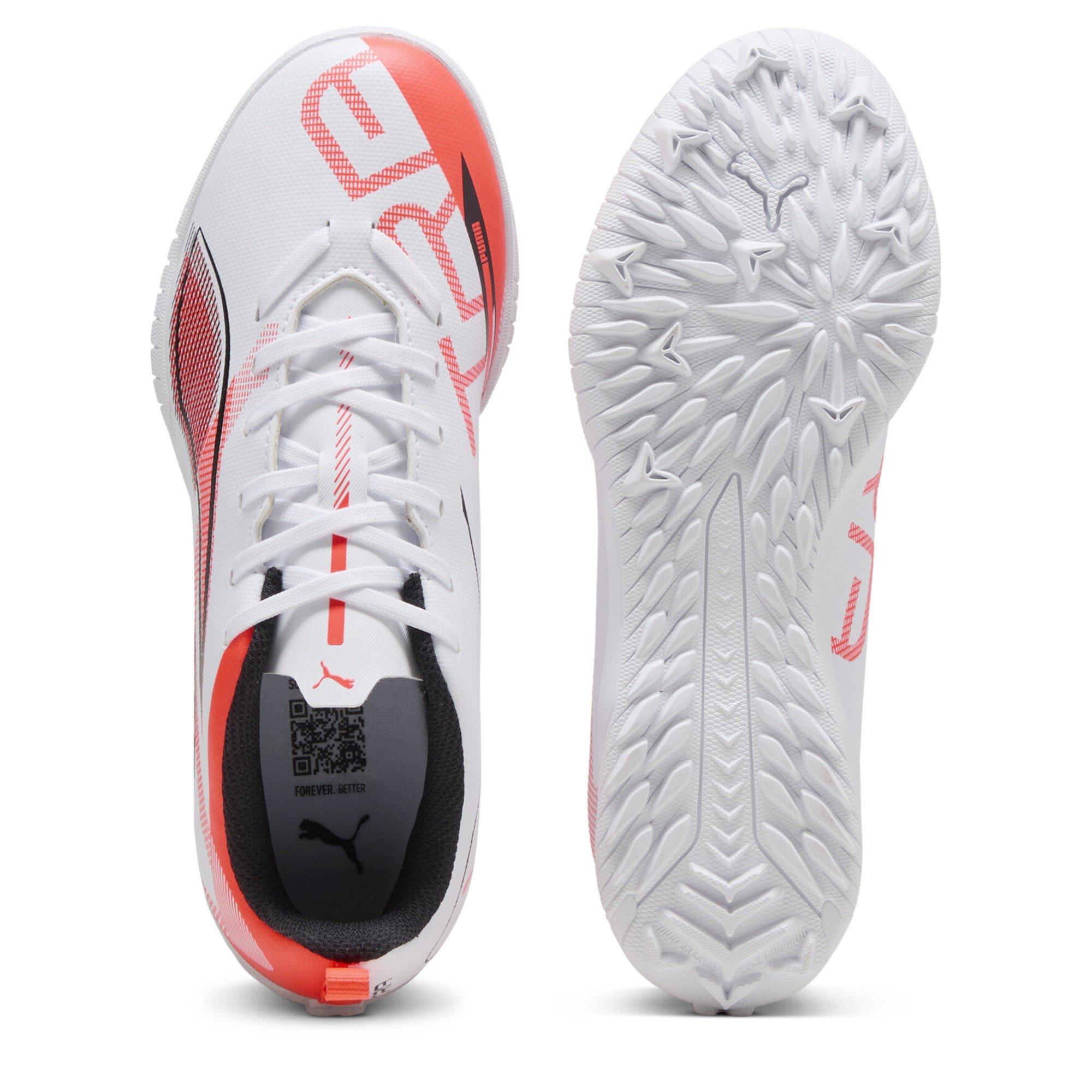 White/Red - Puma - Kids' Ultra Play Astro Turf Football Boot - 3