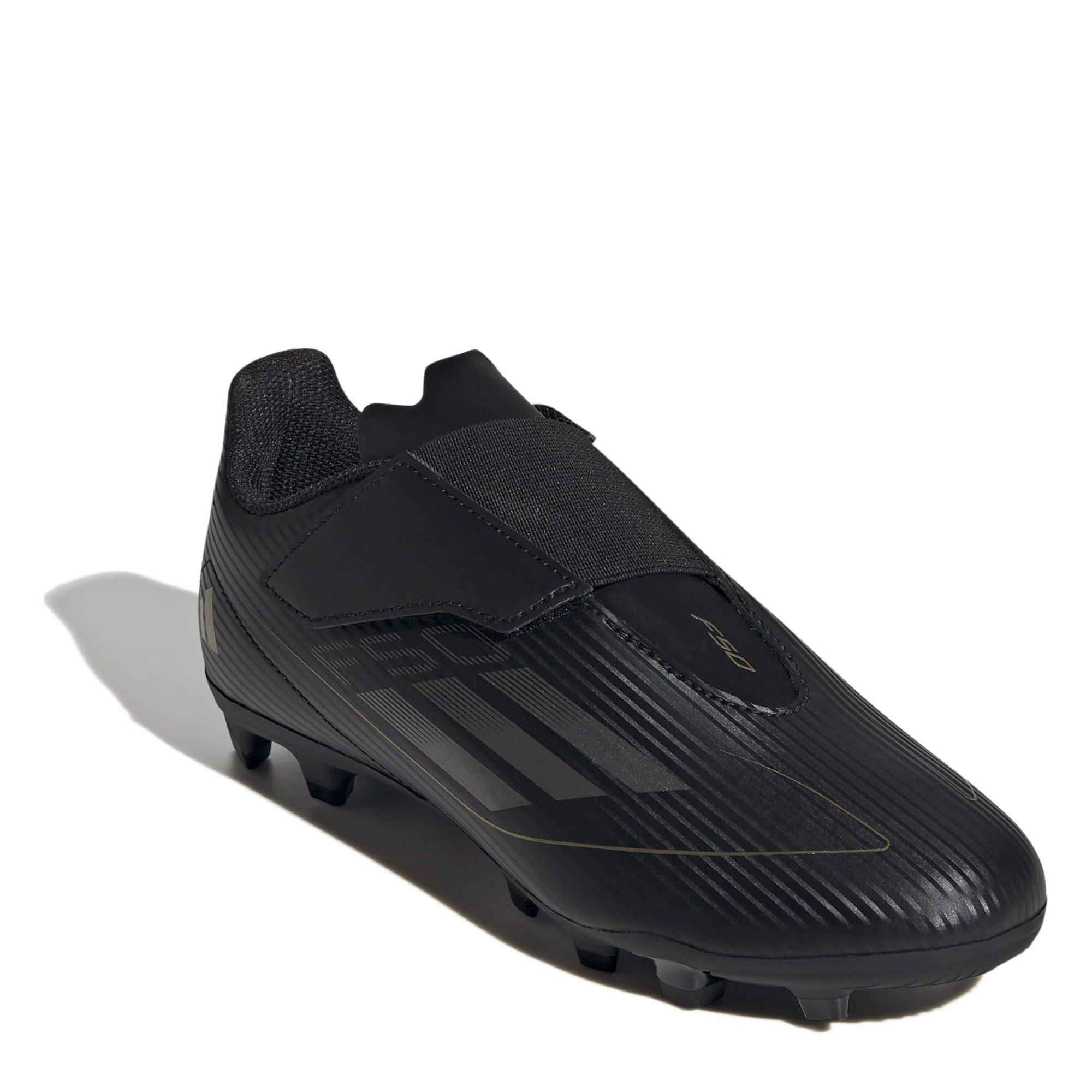 Zwart/Zilver - adidas - F50 Club Children's Flexible Ground Football Boots - 3