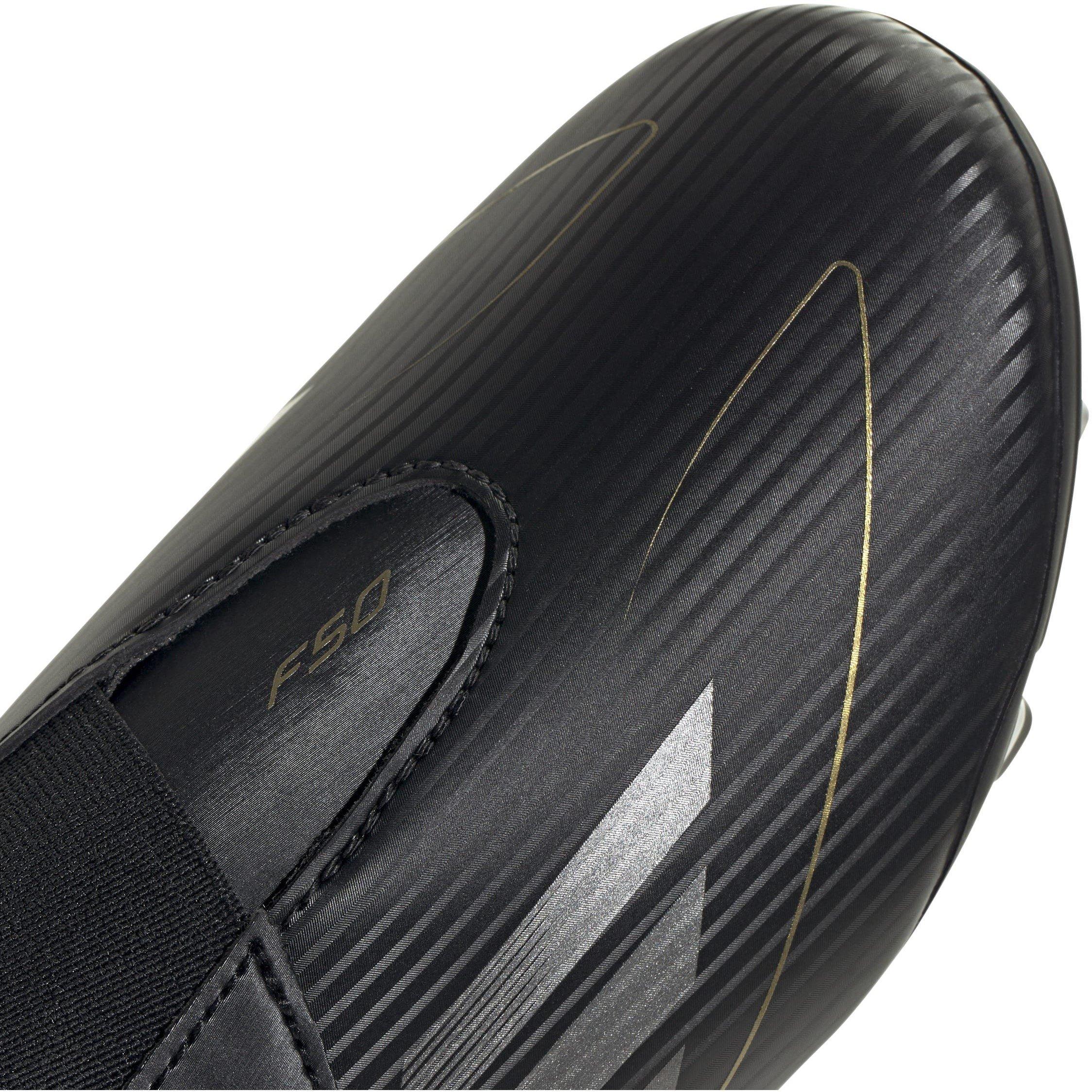 Zwart/Zilver - adidas - F50 Club Children's Flexible Ground Football Boots - 7