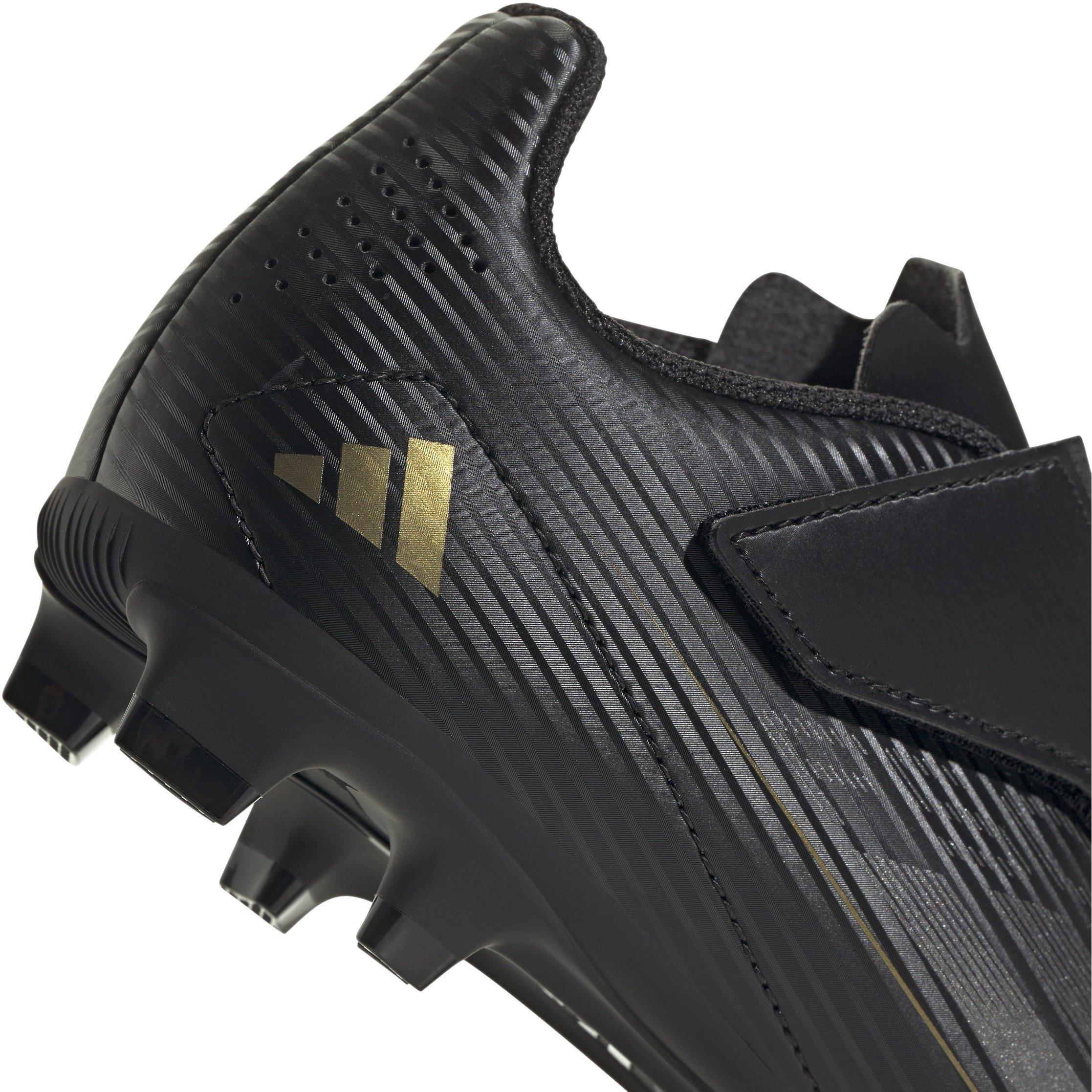Zwart/Zilver - adidas - F50 Club Children's Flexible Ground Football Boots - 8