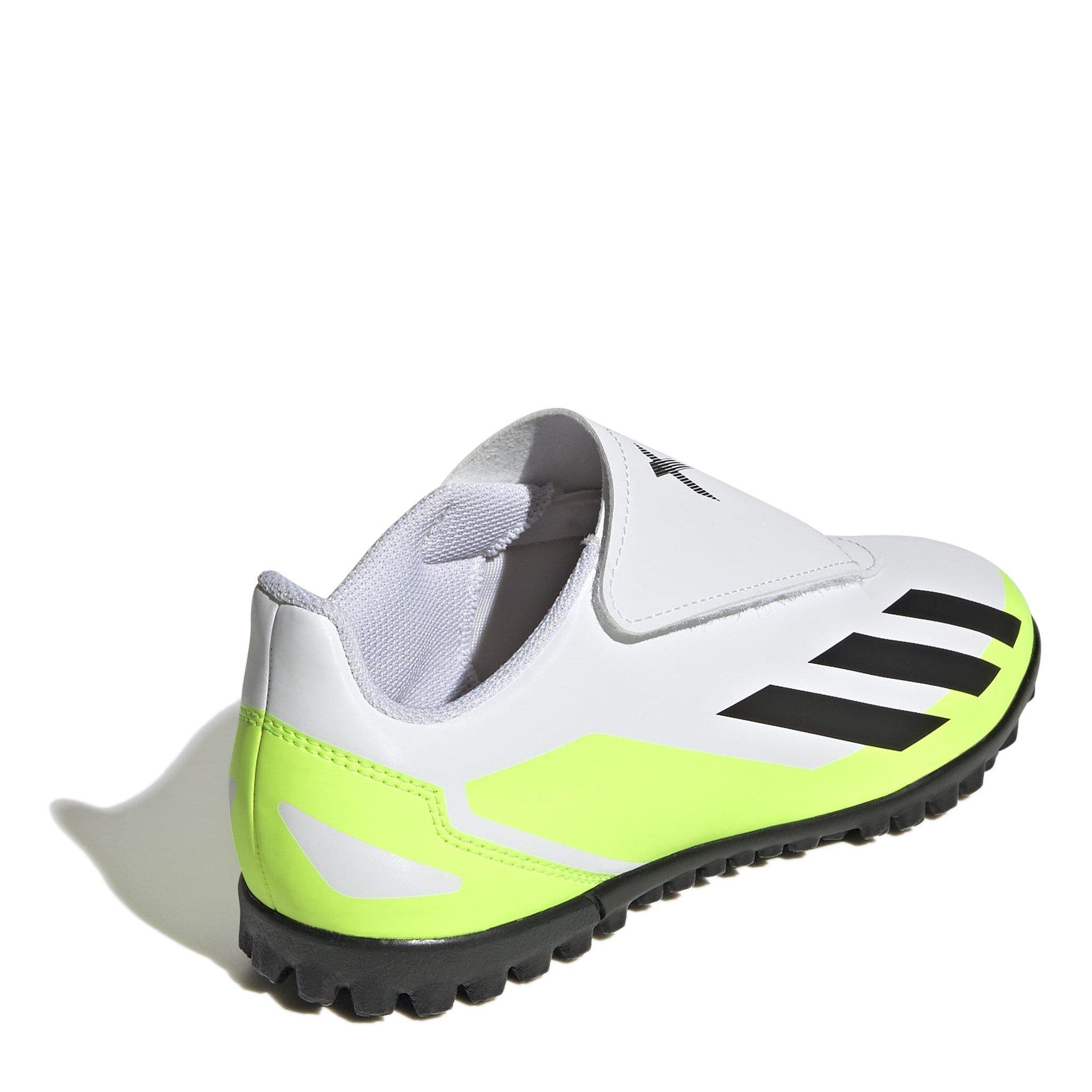 Branco/Preto/Limão - adidas - Adidas X Crzfst4 Vel In41 - 4