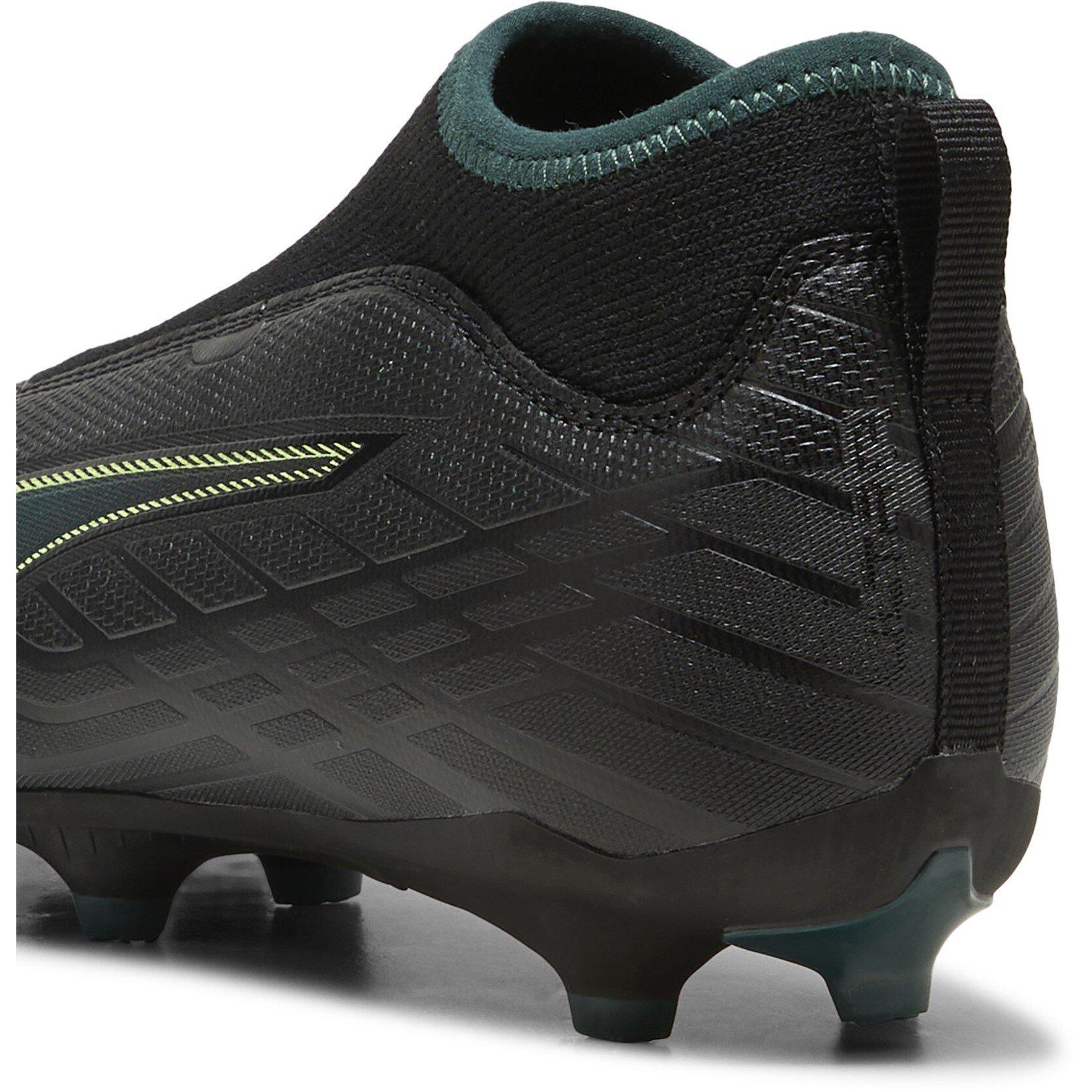 Blk-FL-GrnTrrn - Puma - Unisex Kids' Ultra 6 Match+ LL Firm Ground Football Boots - 5
