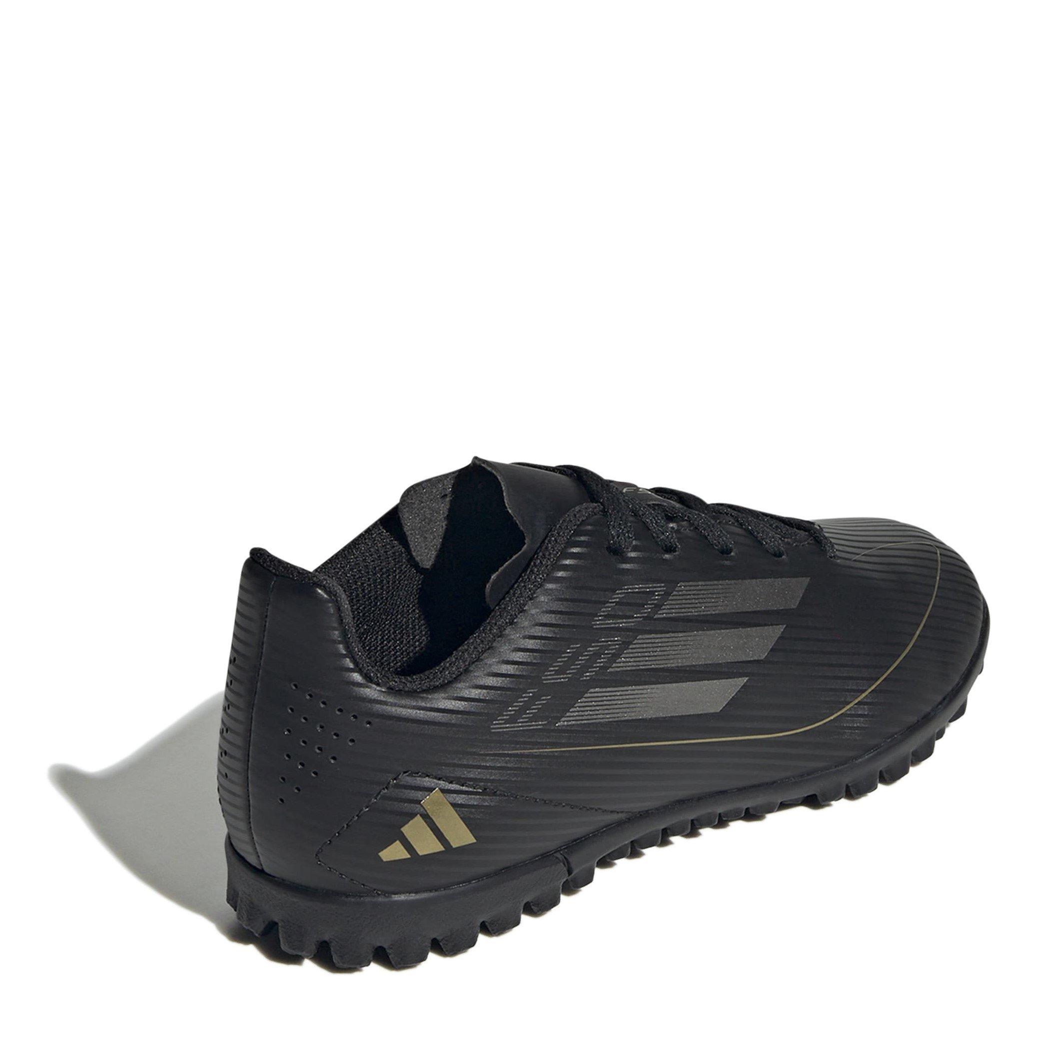 Schwarz/Silber - adidas - F50 Club Children Astro Turf Football Boots - 4