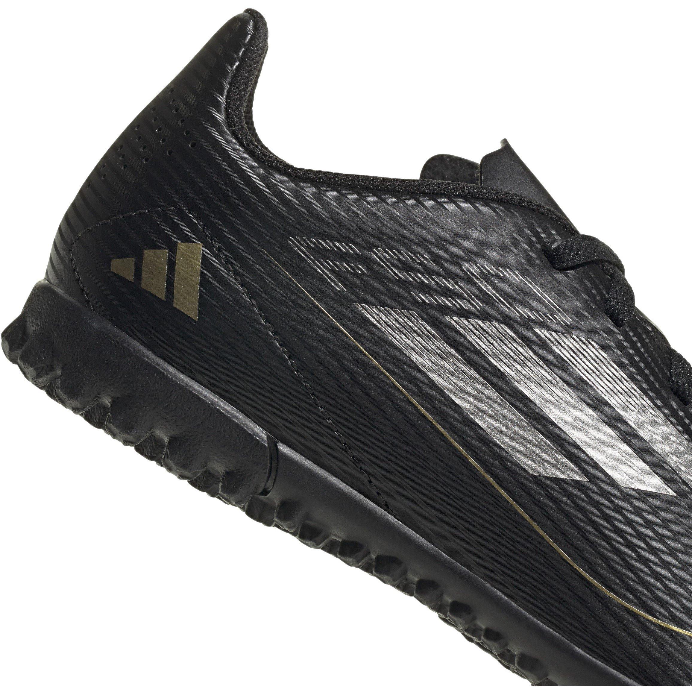 Schwarz/Silber - adidas - F50 Club Children Astro Turf Football Boots - 7