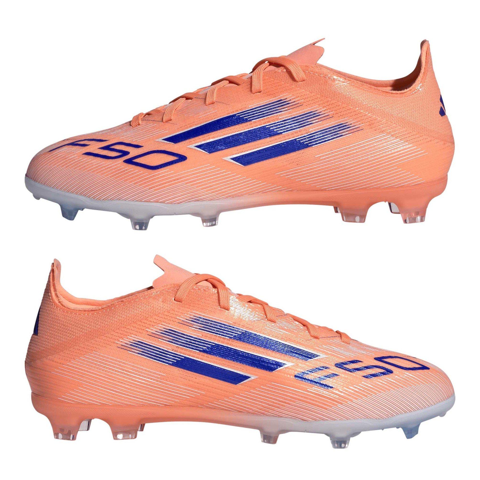 Beam Orange - adidas - Kids' F50 Elite Firm Ground Football Boot - 9
