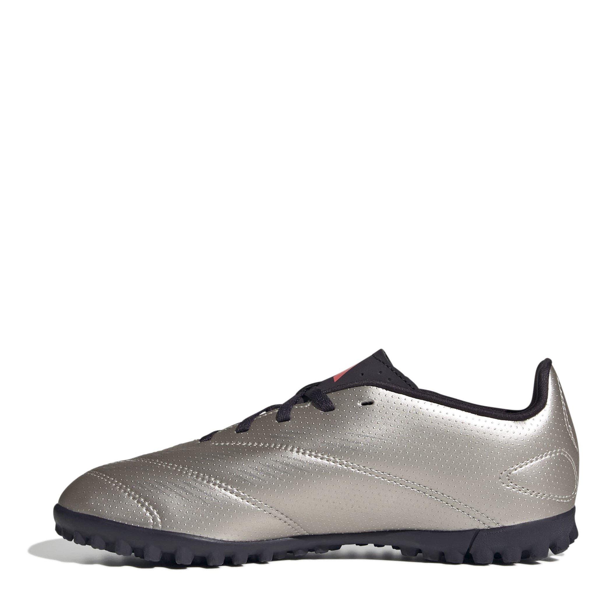 Argent/Noir - adidas - Predator 24 Club Childrens Astro Turf Football Boots - 2