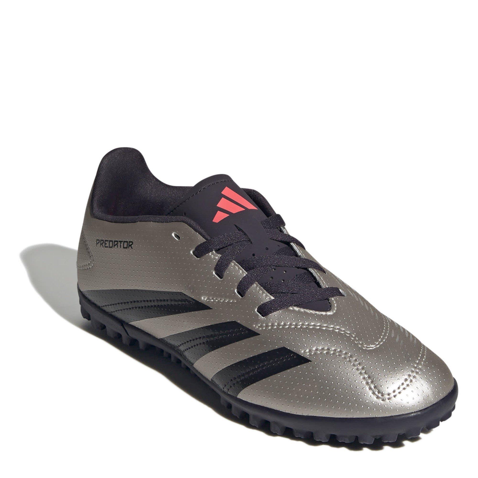 Argent/Noir - adidas - Predator 24 Club Childrens Astro Turf Football Boots - 3