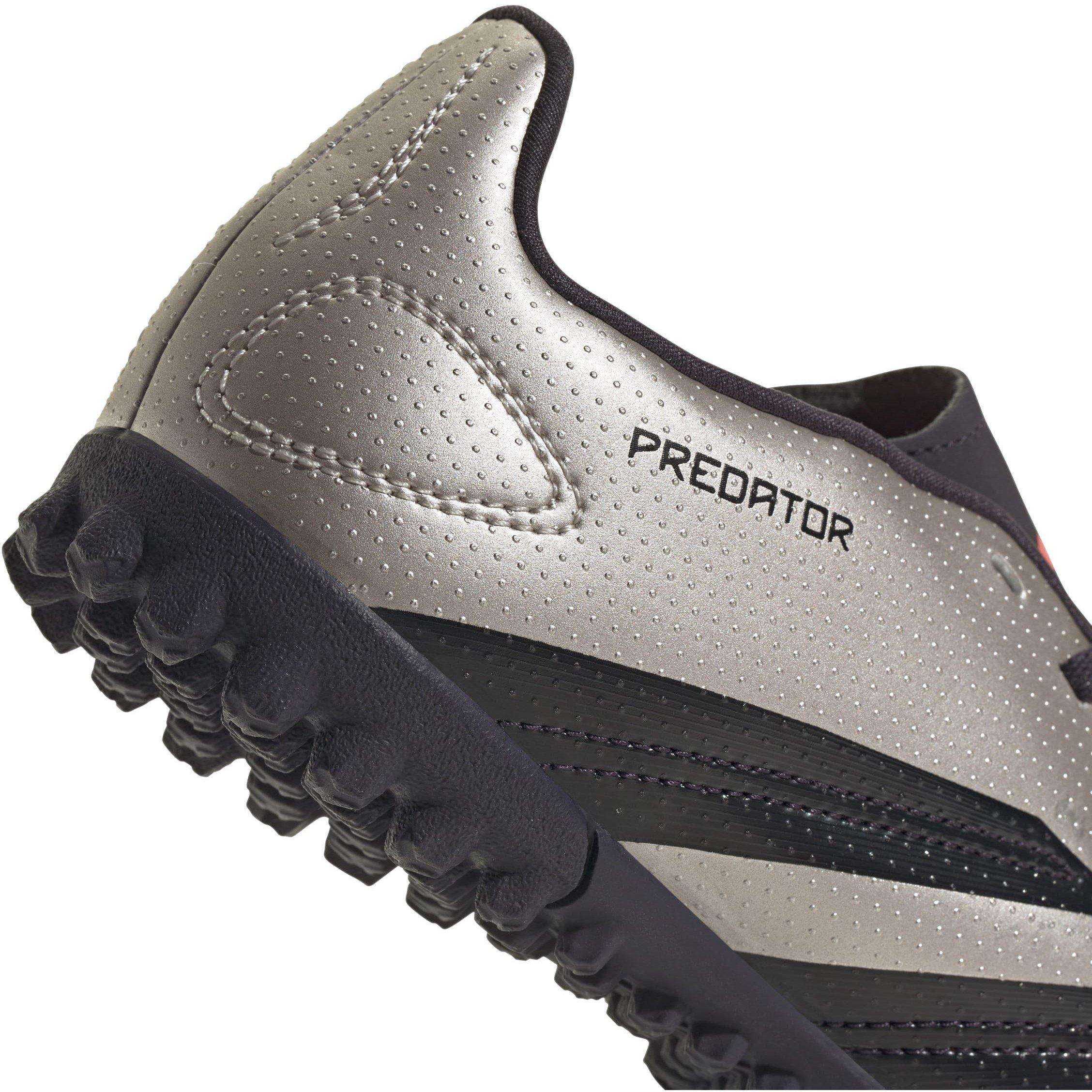 Argent/Noir - adidas - Predator 24 Club Childrens Astro Turf Football Boots - 7