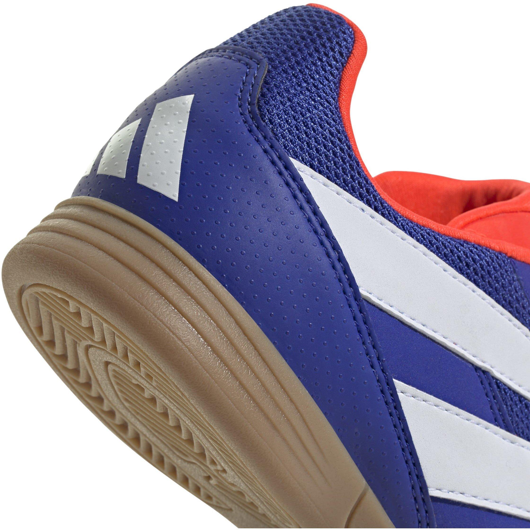 Blau/Weiß - adidas - Predator Club Children's Sala Indoor Football Boots - 7