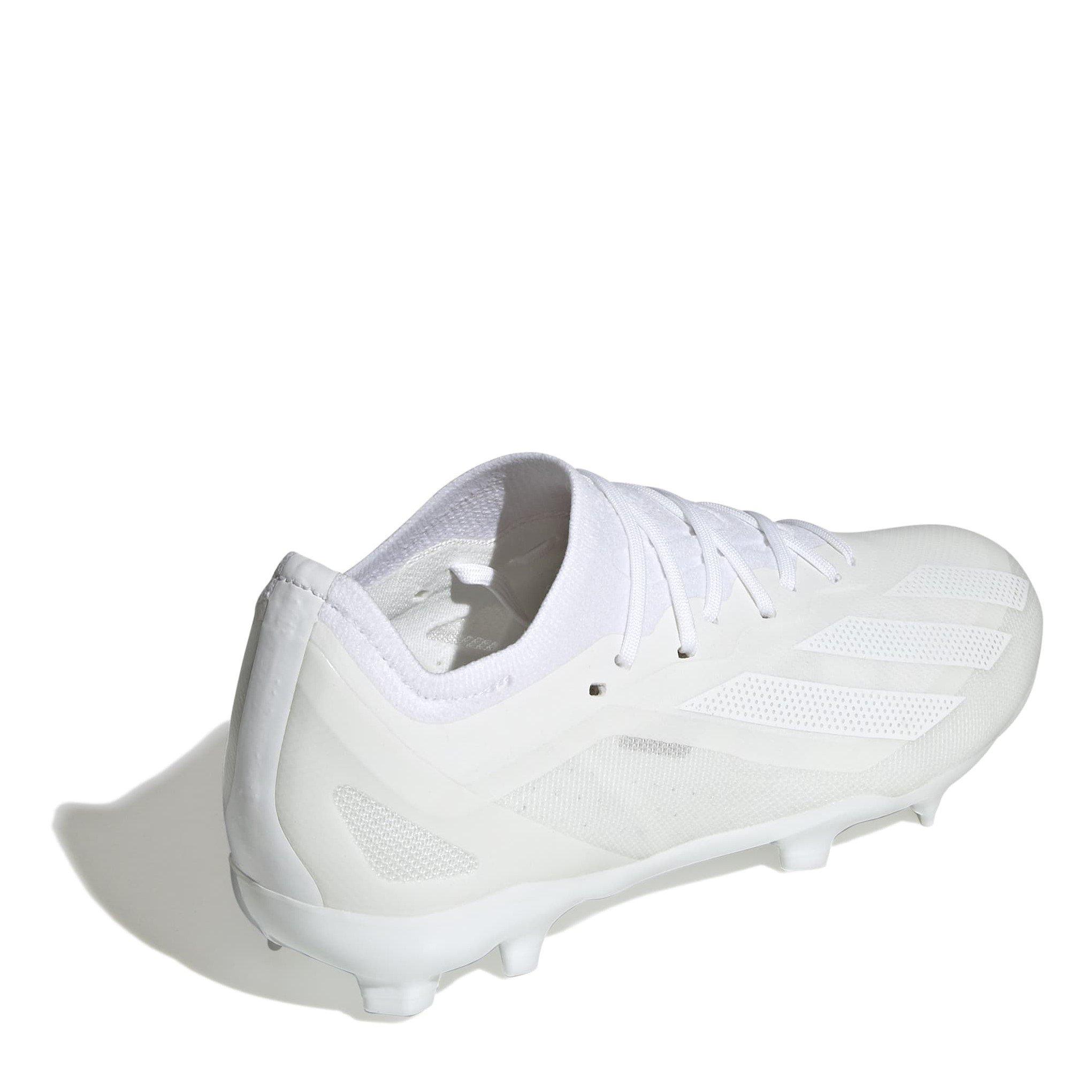 FTWWHT/FTWWHT/F - adidas - X CRAZYFAST.1 Junior Firm Ground Football Boot - 4