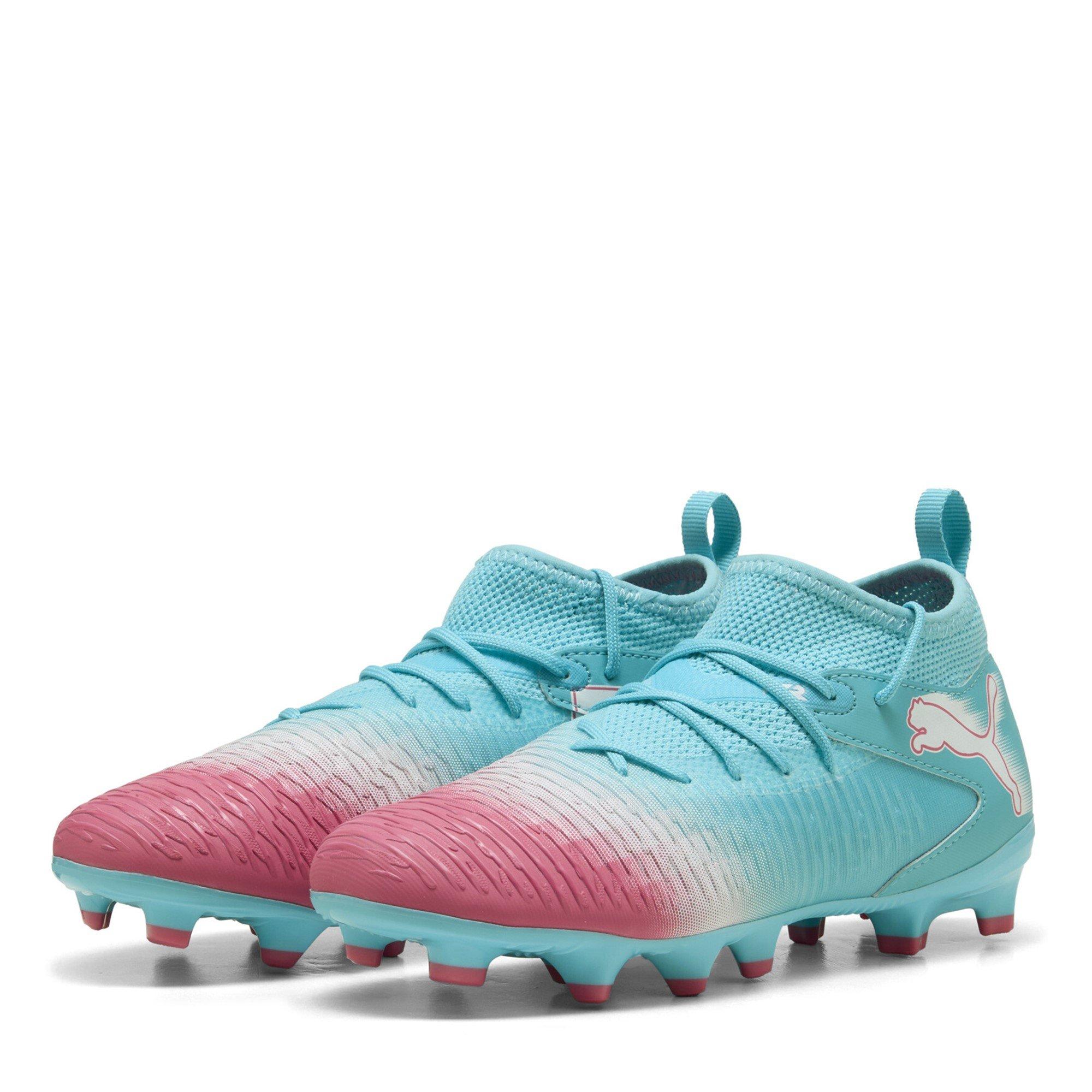 Puma Boys Future 8 Match Childrens Artificial Ground Football Boots - Blue/White - C10 (28)