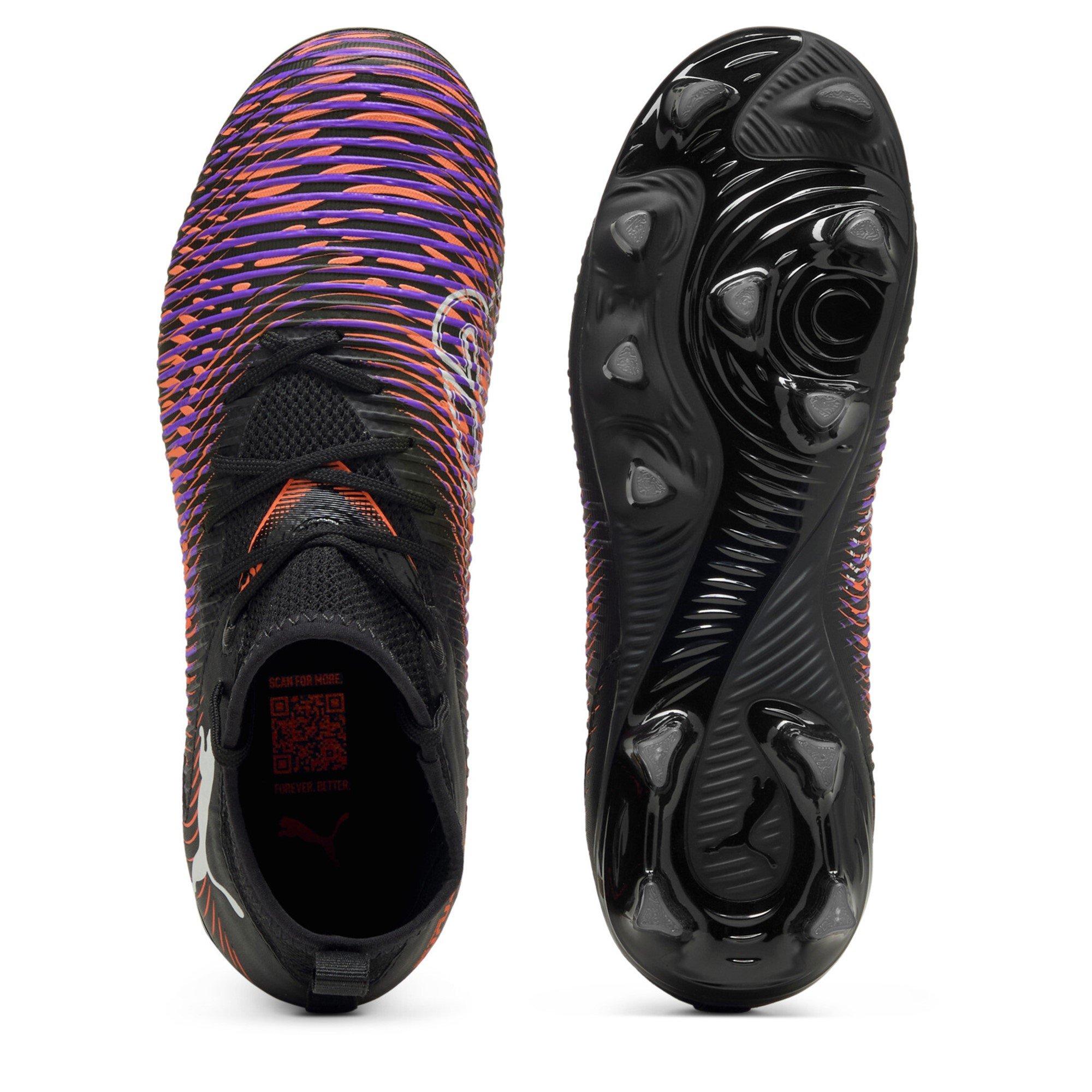Crno/Ljubičasto - Puma - FUTURE 8 MATCH Childrens Artificial Ground Football Boots - 3