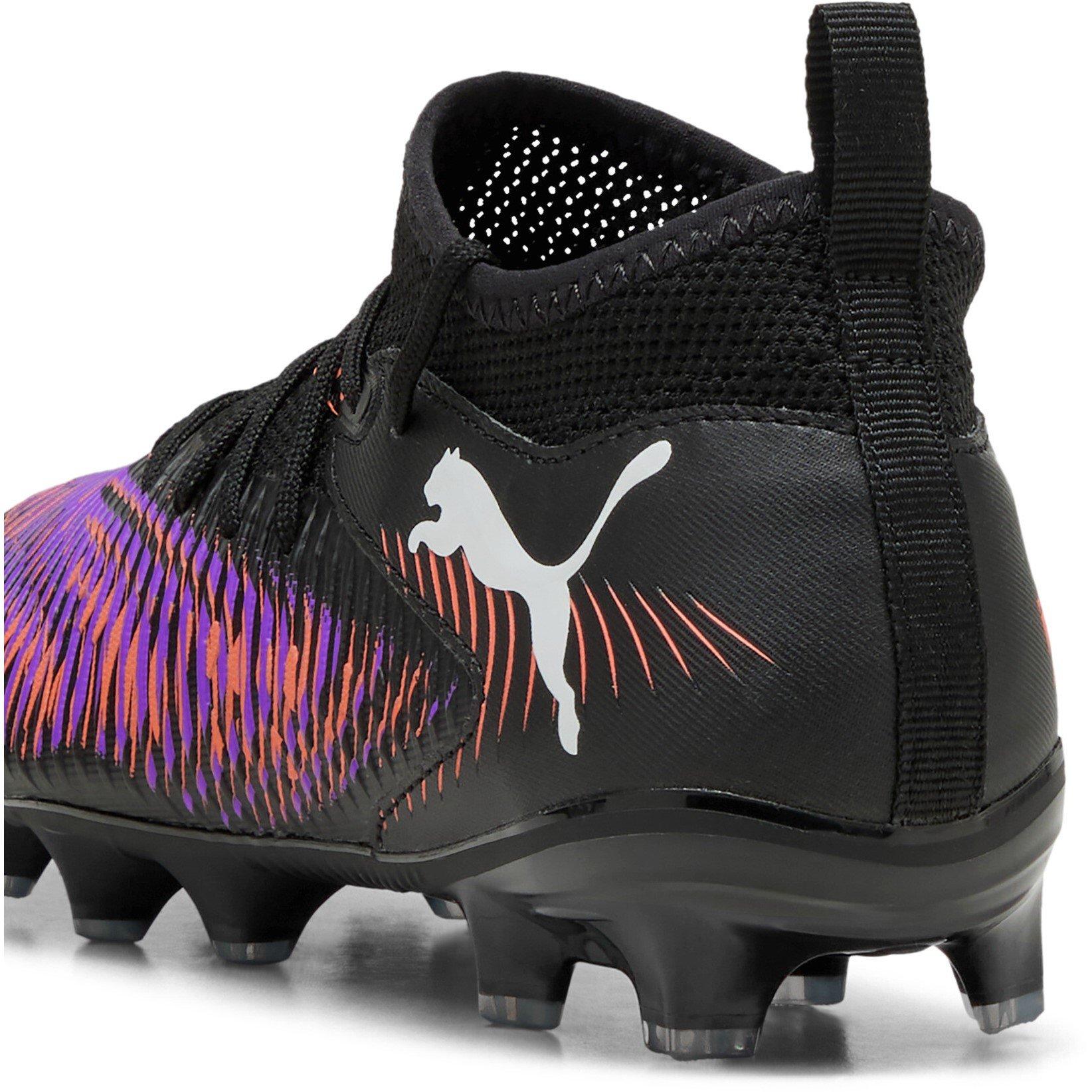 Crno/Ljubičasto - Puma - FUTURE 8 MATCH Childrens Artificial Ground Football Boots - 5