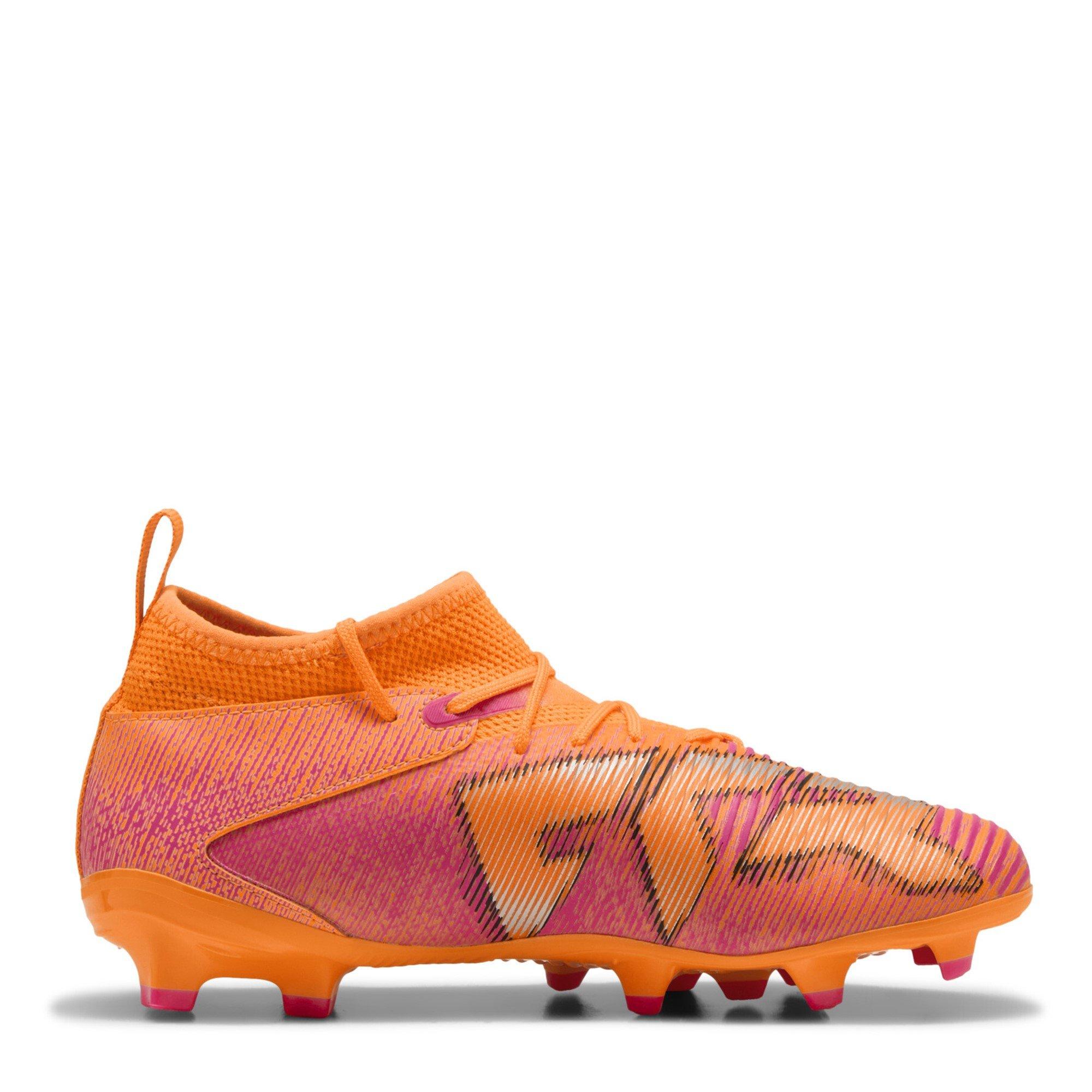 Orange/Black - Puma - FUTURE 8 MATCH Childrens Artificial Ground Football Boots - 4