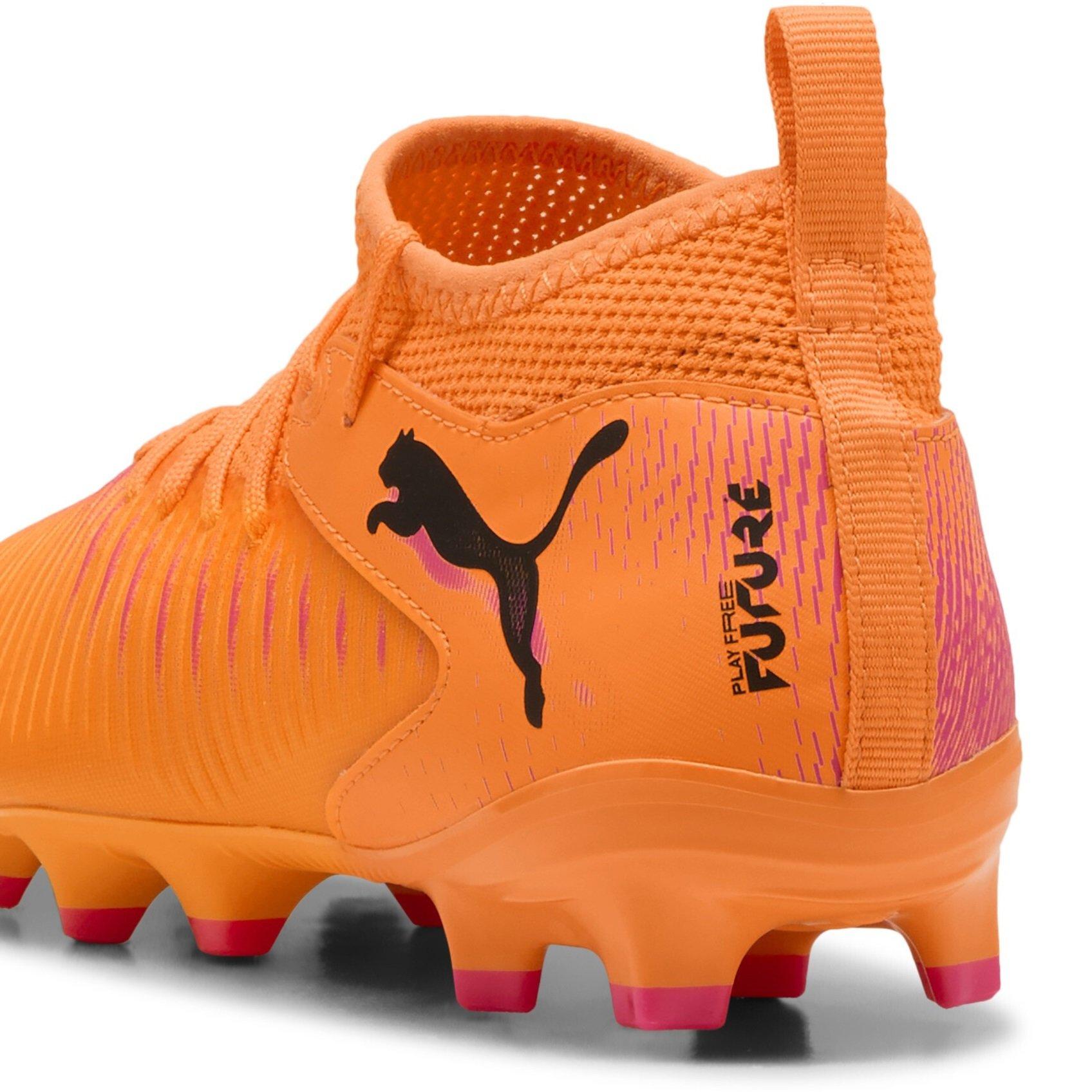 Orange/Black - Puma - FUTURE 8 MATCH Childrens Artificial Ground Football Boots - 5