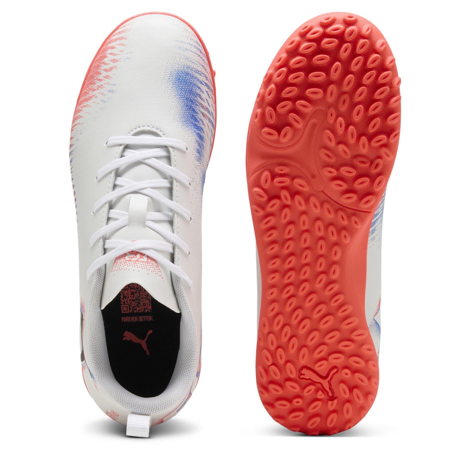 White/Black/Red - Puma - Future 8 Play Childrens Astro Turf Football Boots - 3