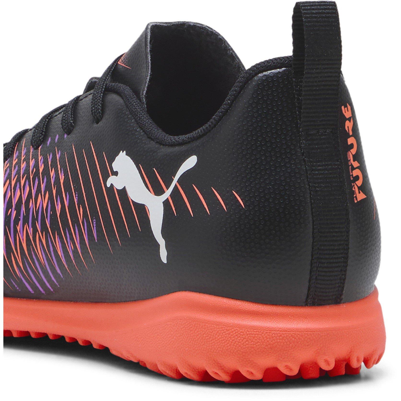 Zwart/Paars - Puma - Future 8 Play Childrens Astro Turf Football Boots - 5