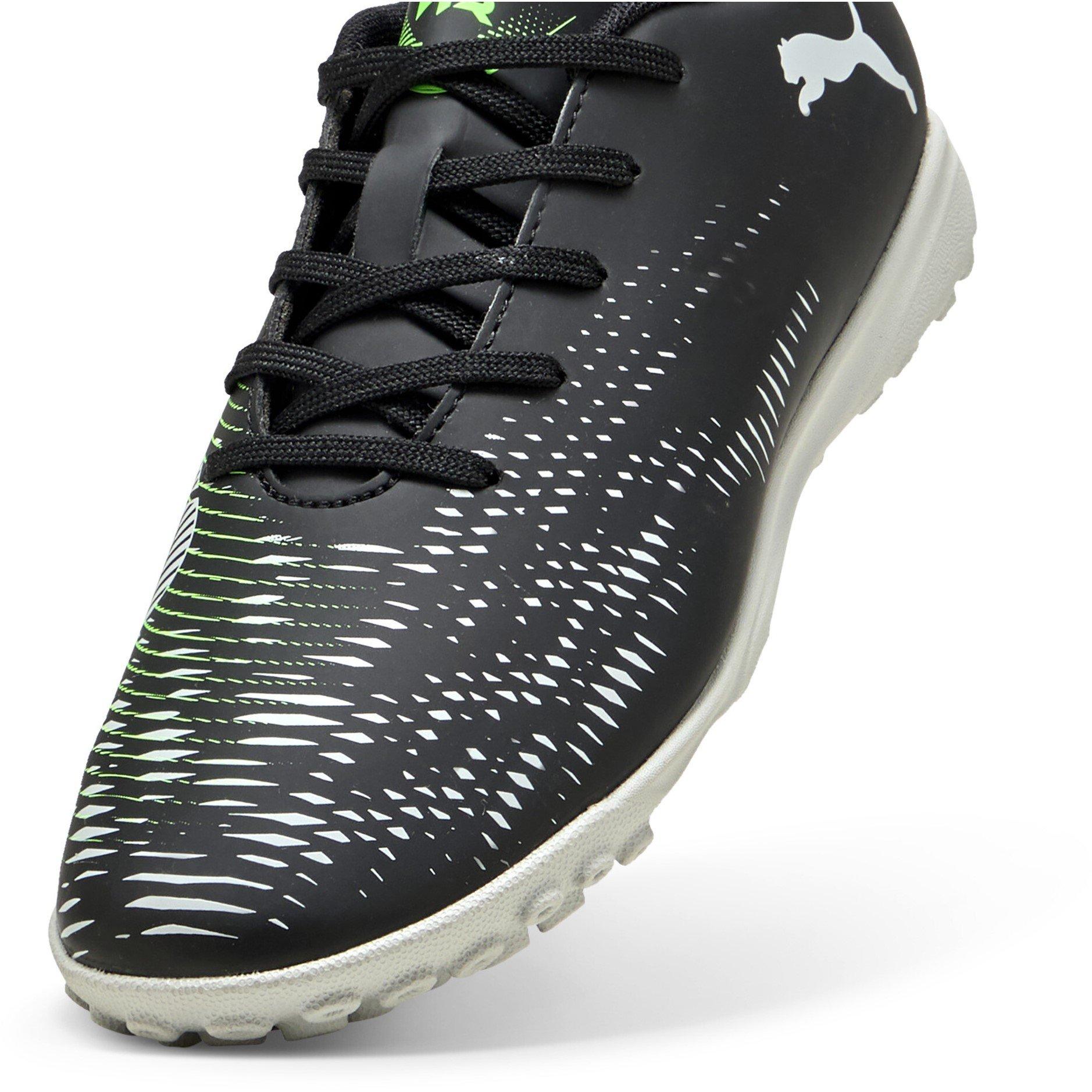 Black/Green - Puma - Future 8 Play Childrens Astro Turf Football Boots - 6